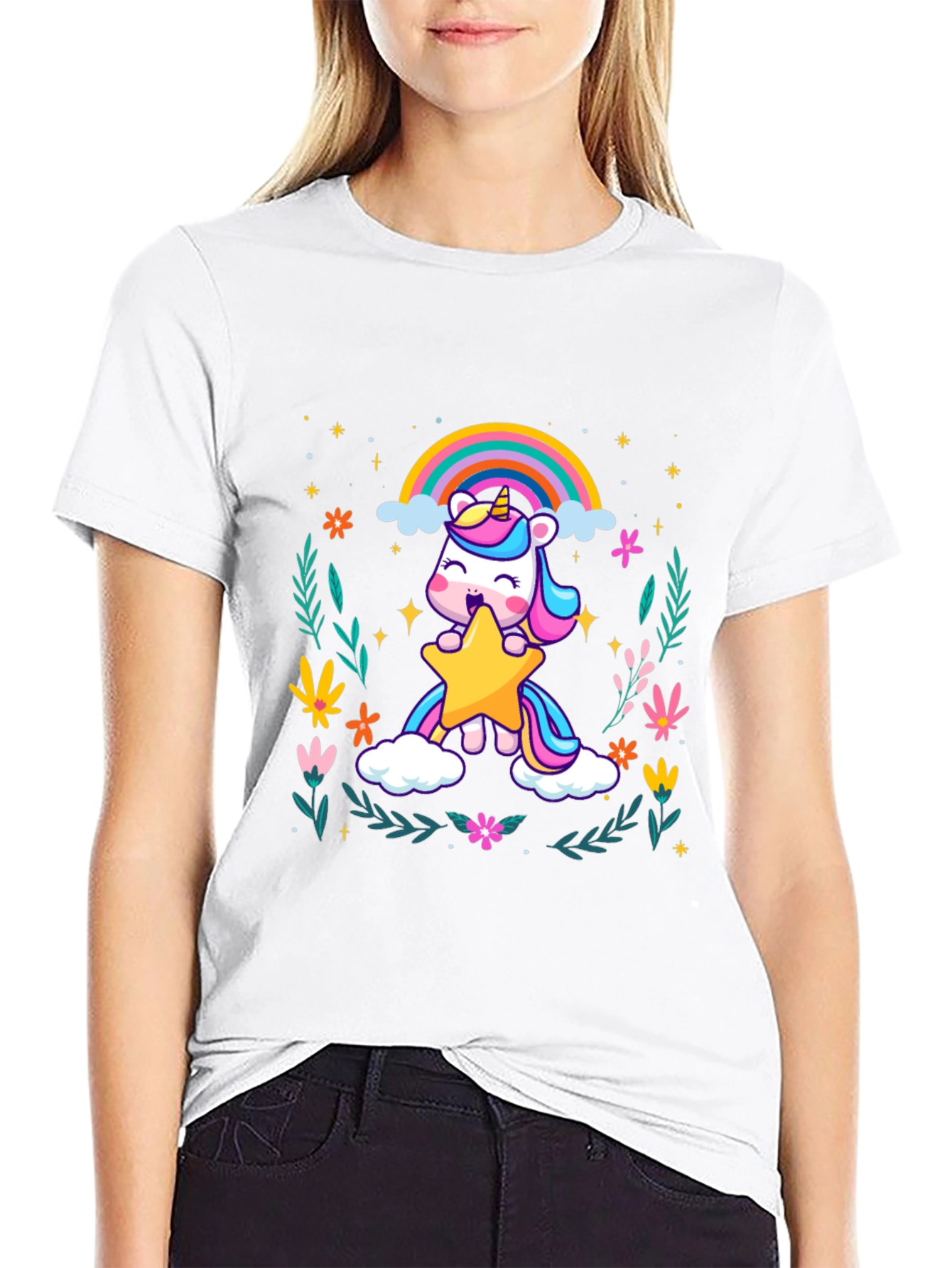 Unicorn Star Graphic Tee