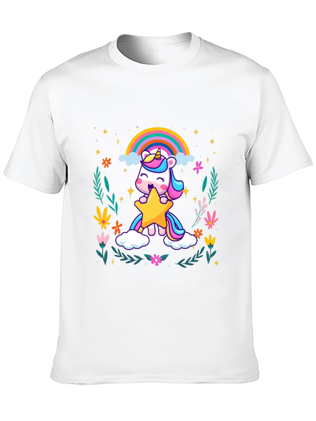 Unicorn Star Graphic Tee