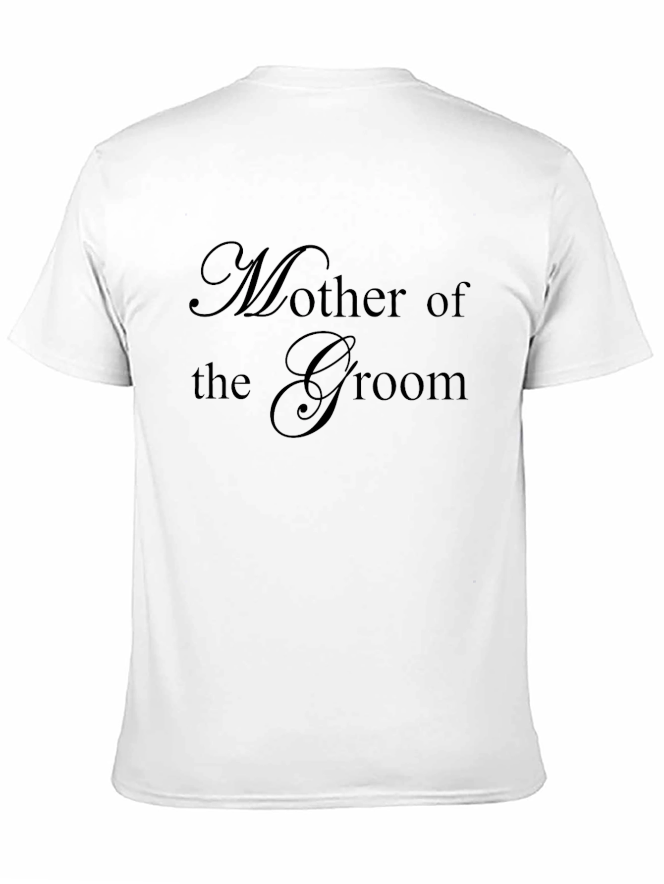 Mother of the Groom Crew Neck T-Shirt