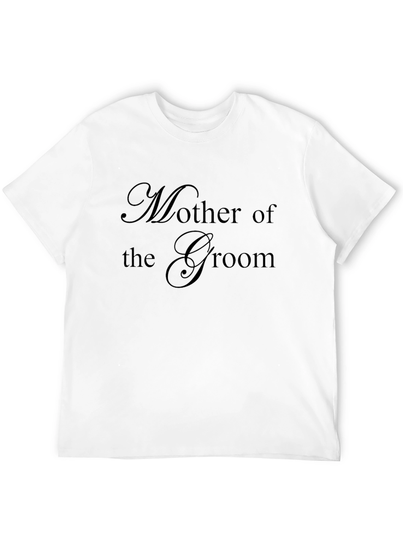 Mother of the Groom Crew Neck T-Shirt