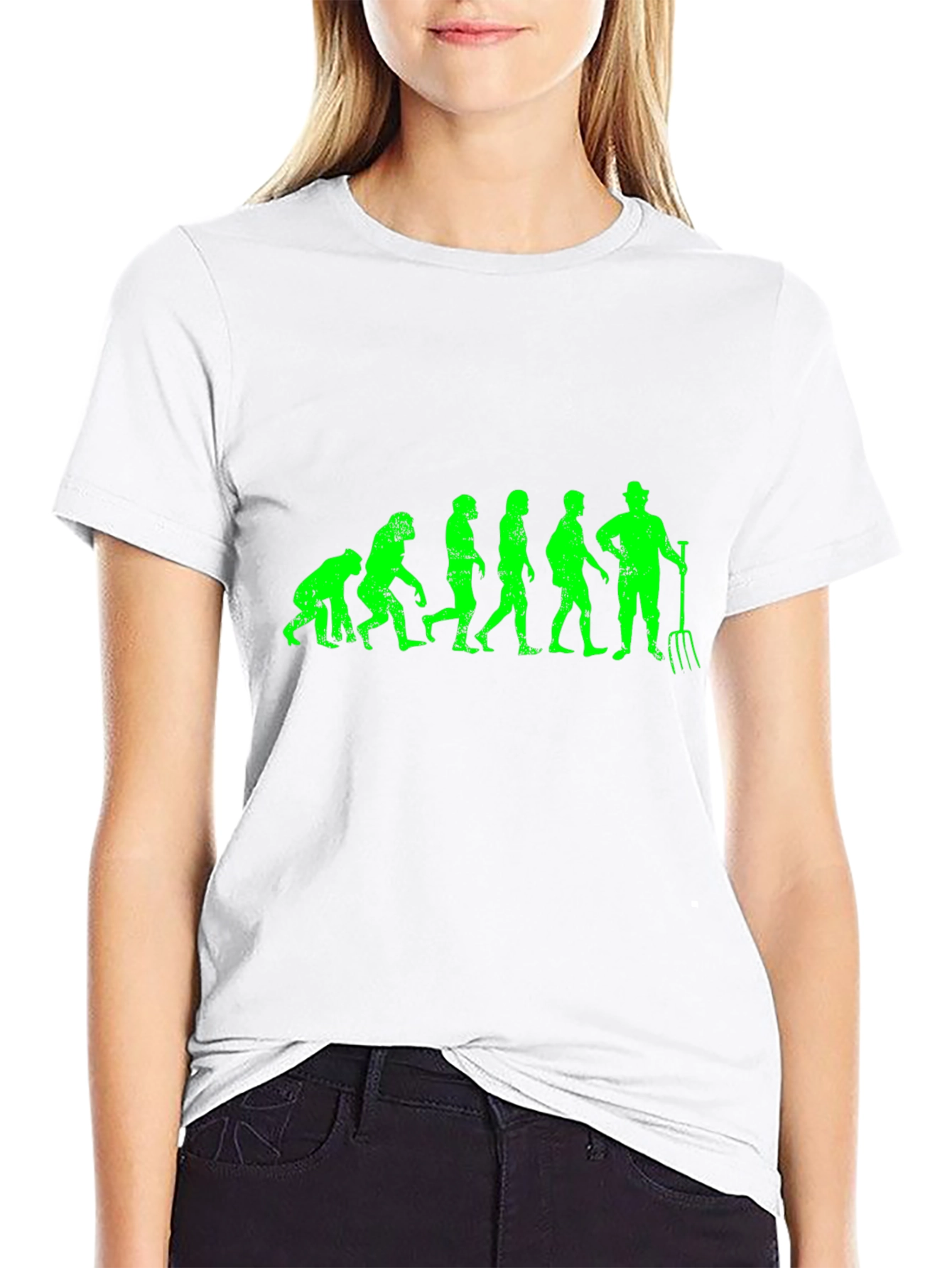 Evolution of Farmer T-Shirt - Funny Graphic Tee