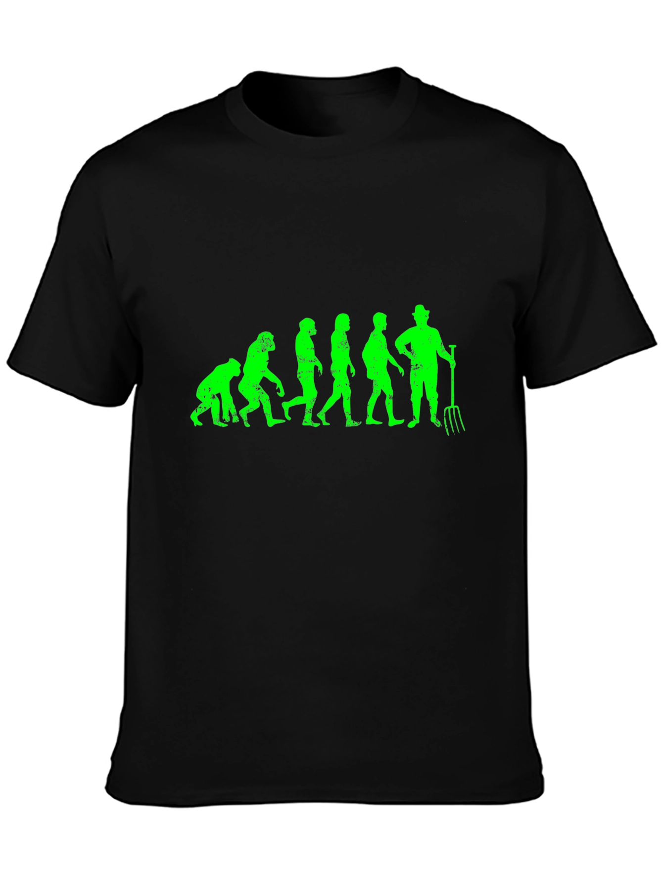 Evolution of Farmer T-Shirt - Funny Graphic Tee