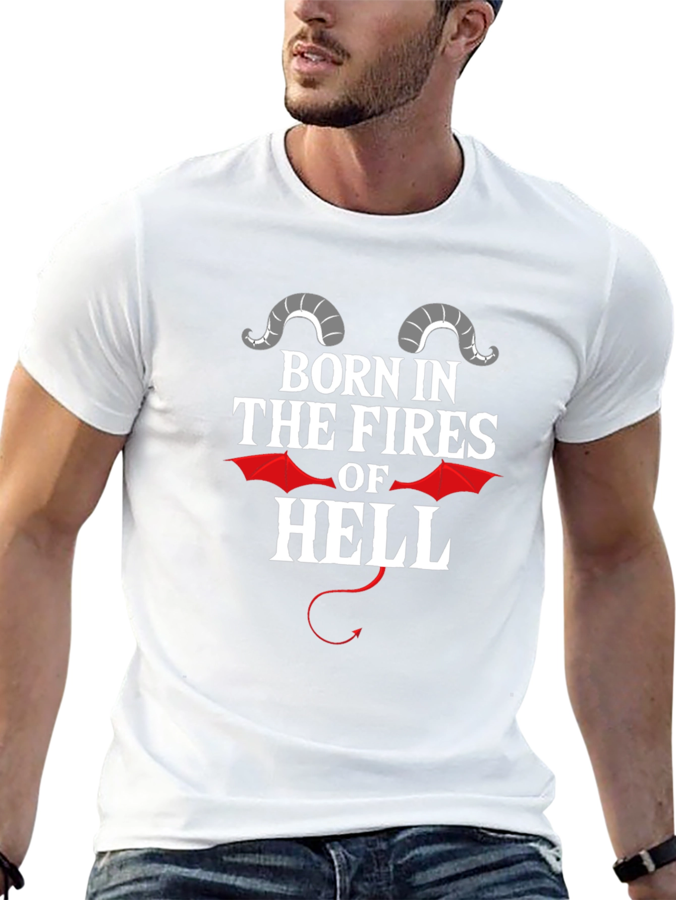Born in The Fires of Hell Graphic Tee