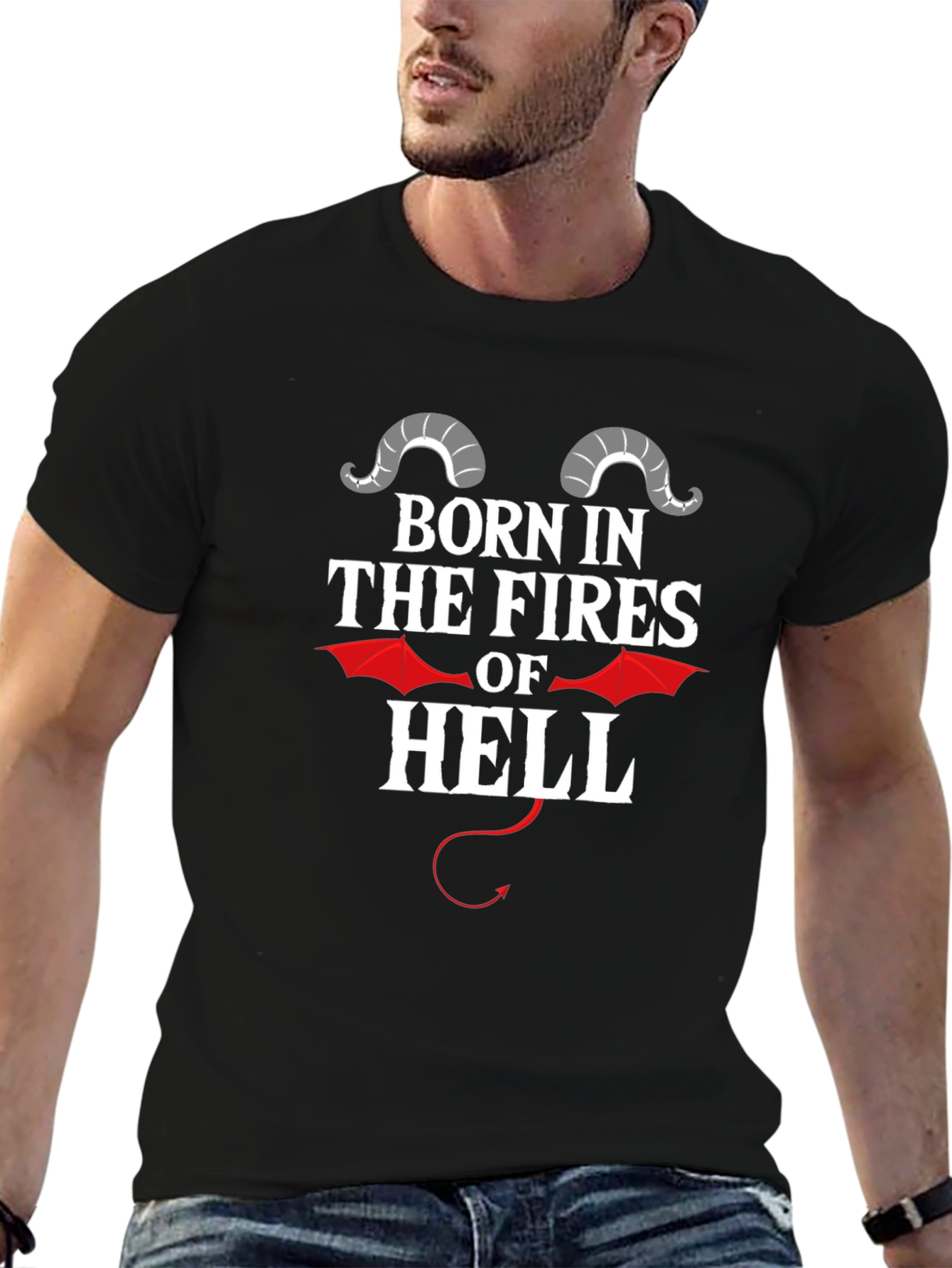 Born in The Fires of Hell Graphic Tee