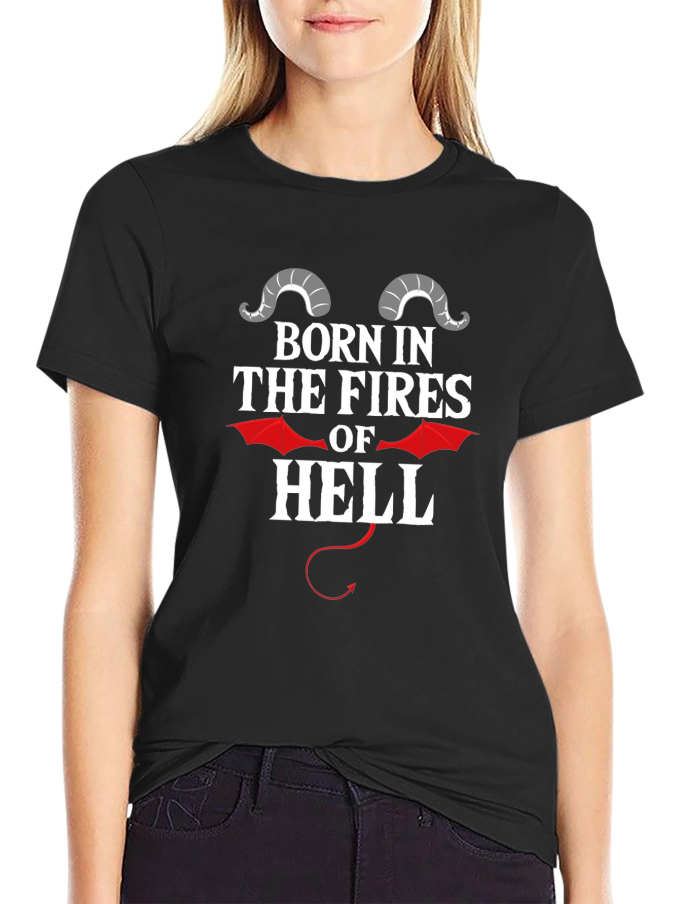 Born in The Fires of Hell Graphic Tee