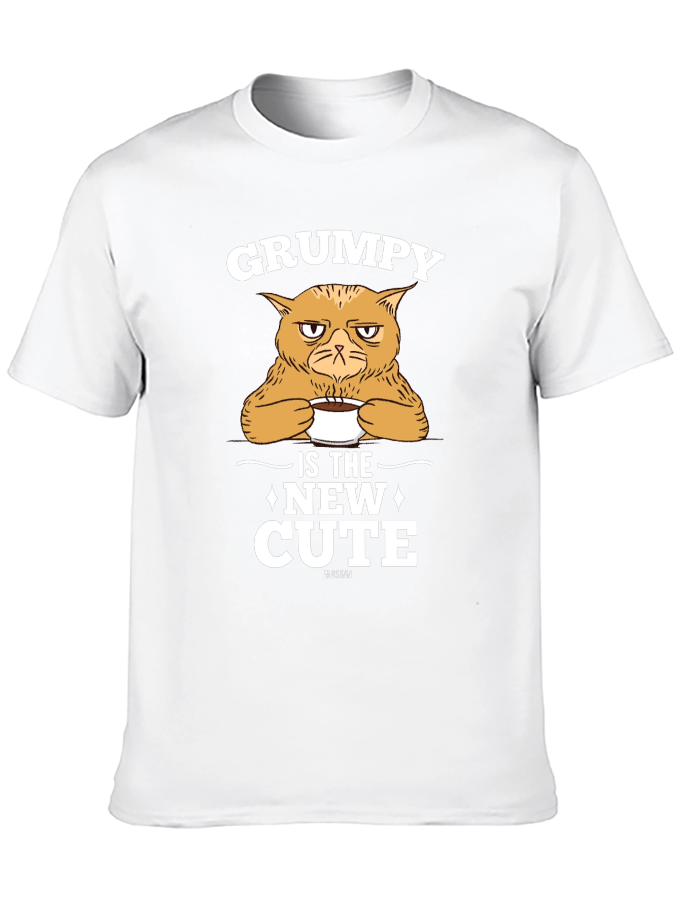 Grumpy Cat T-Shirt - New Cute Black Tee