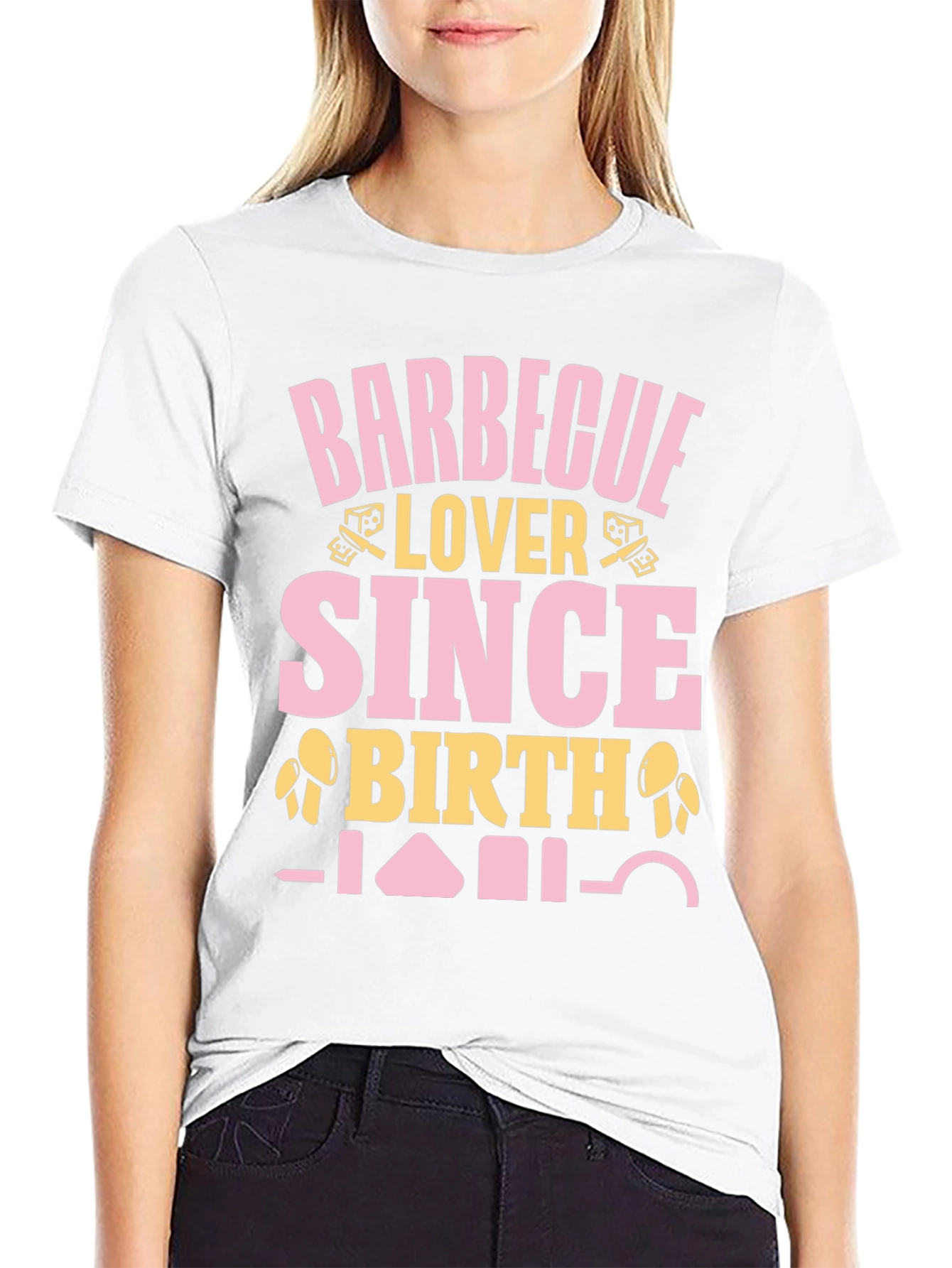 Barbecue Lover Since Birth Graphic T-Shirt