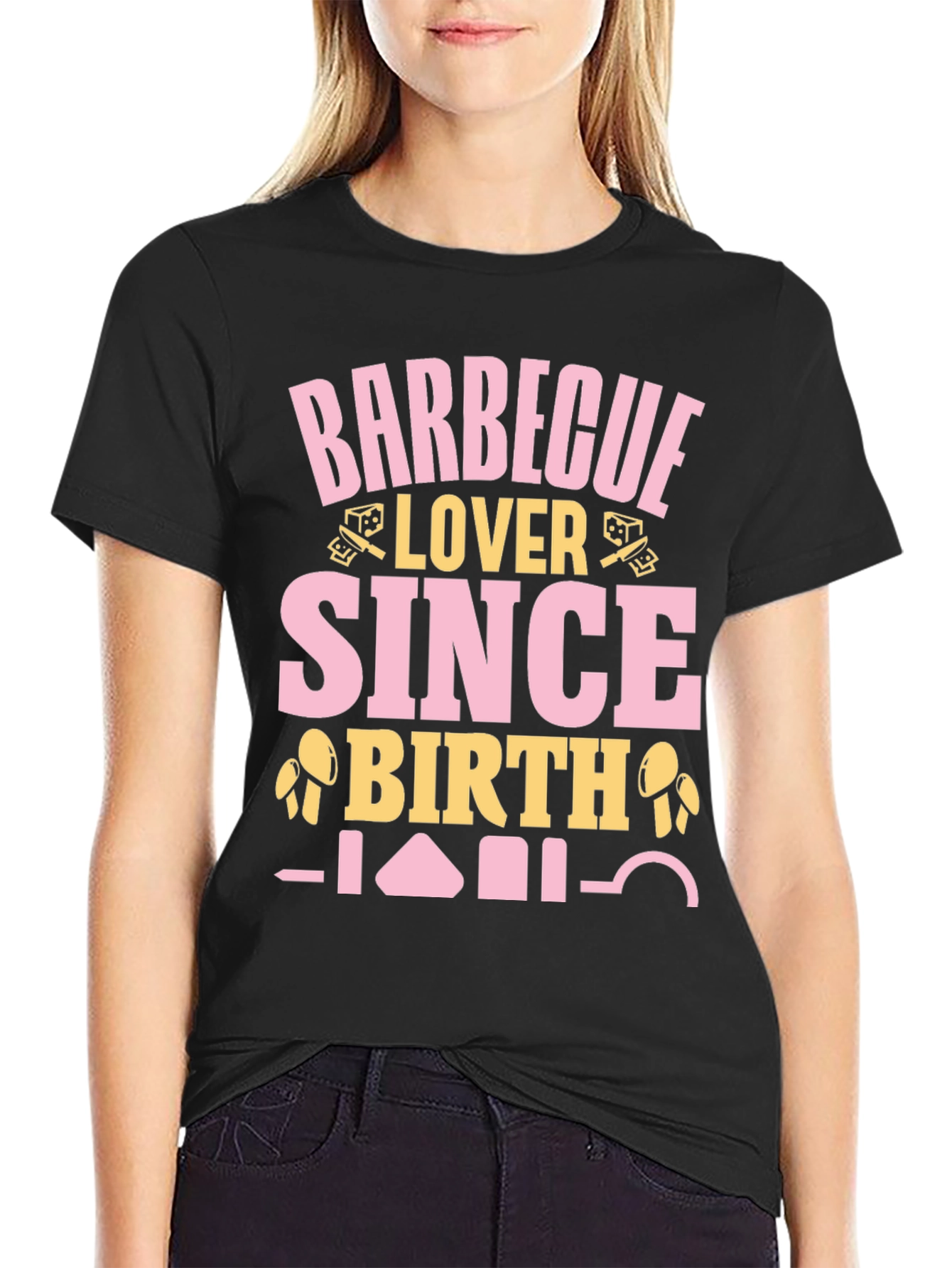 Barbecue Lover Since Birth Graphic T-Shirt