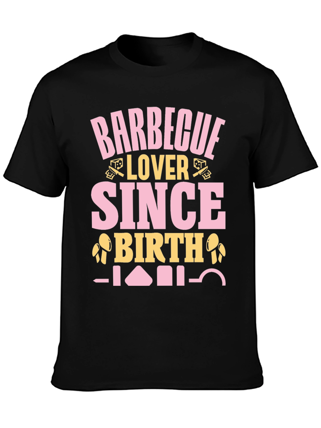 Barbecue Lover Since Birth Graphic T-Shirt