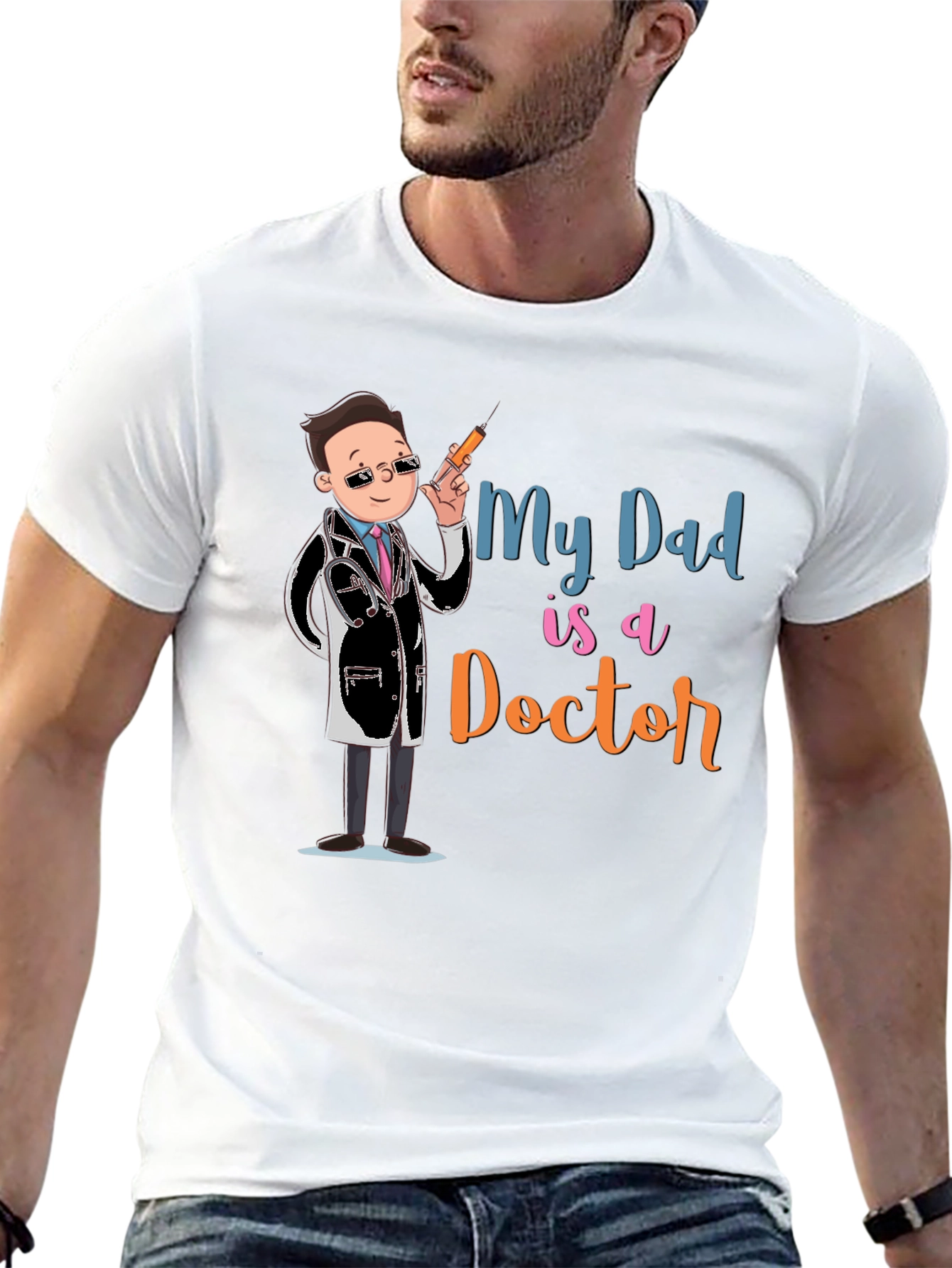My Dad is a Doctor Graphic Tee