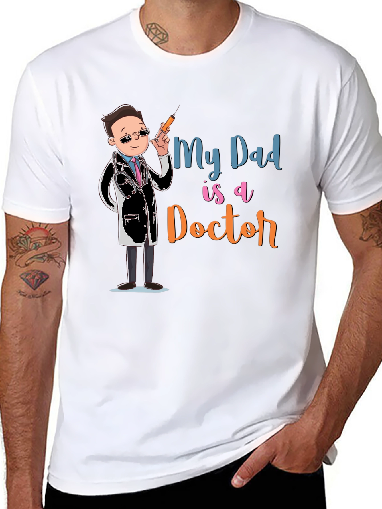 My Dad is a Doctor Graphic Tee