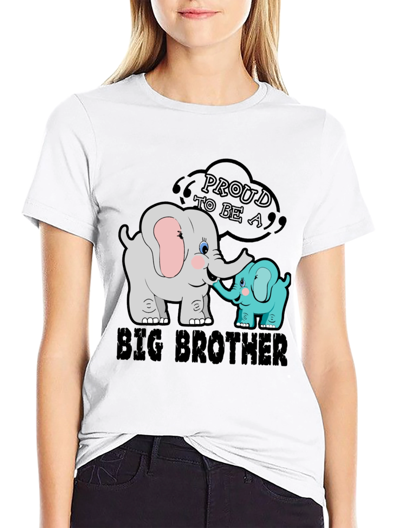 Proud Big Brother Elephant T-Shirt