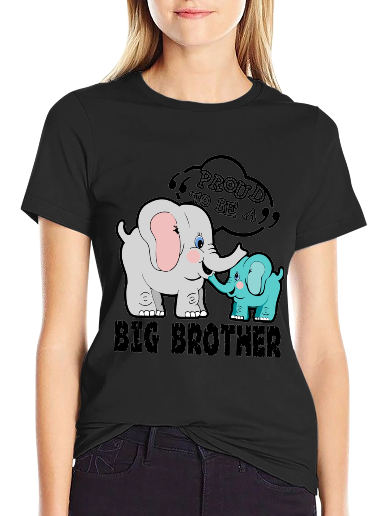 Proud Big Brother Elephant T-Shirt