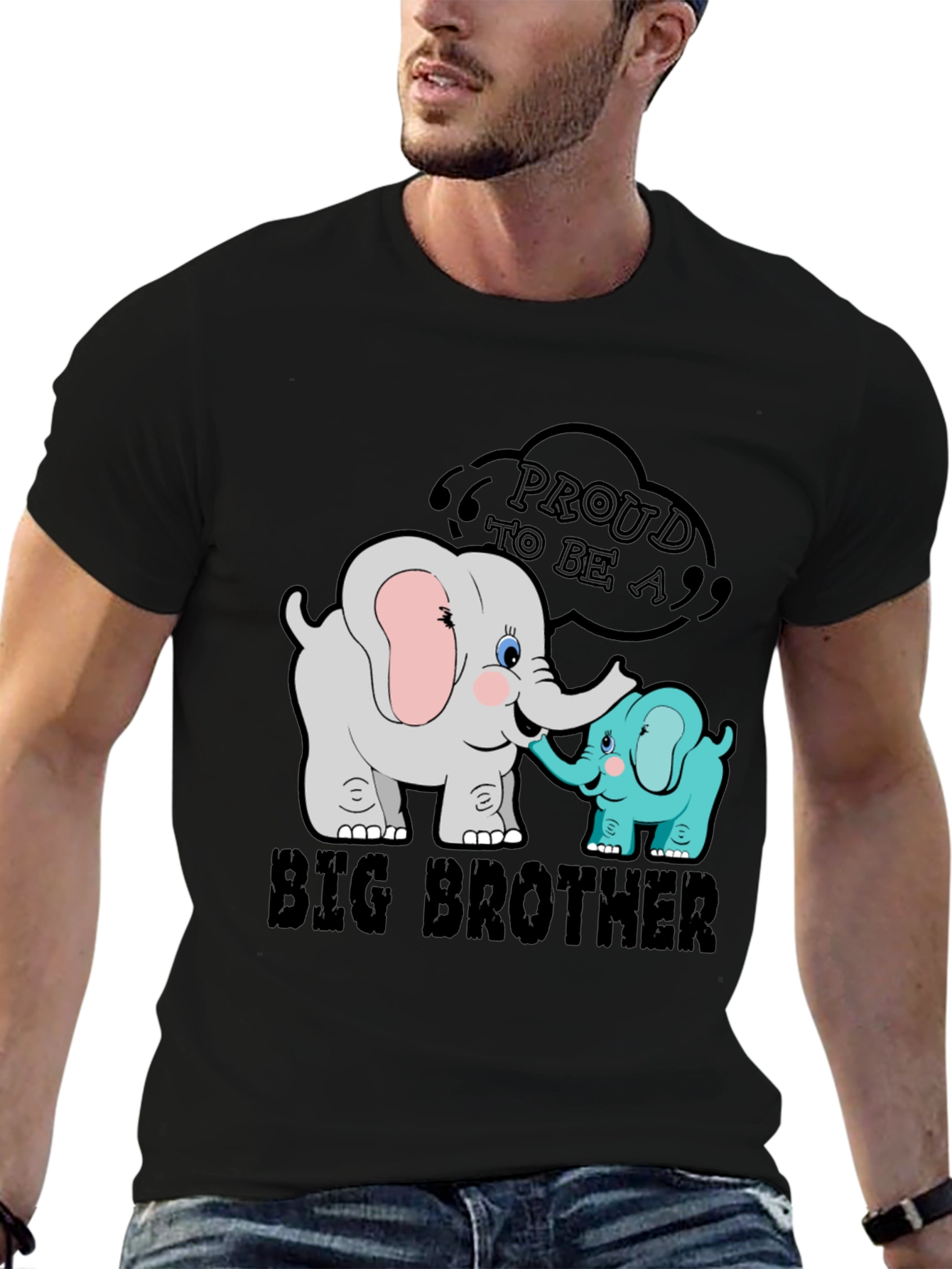 Proud Big Brother Elephant T-Shirt