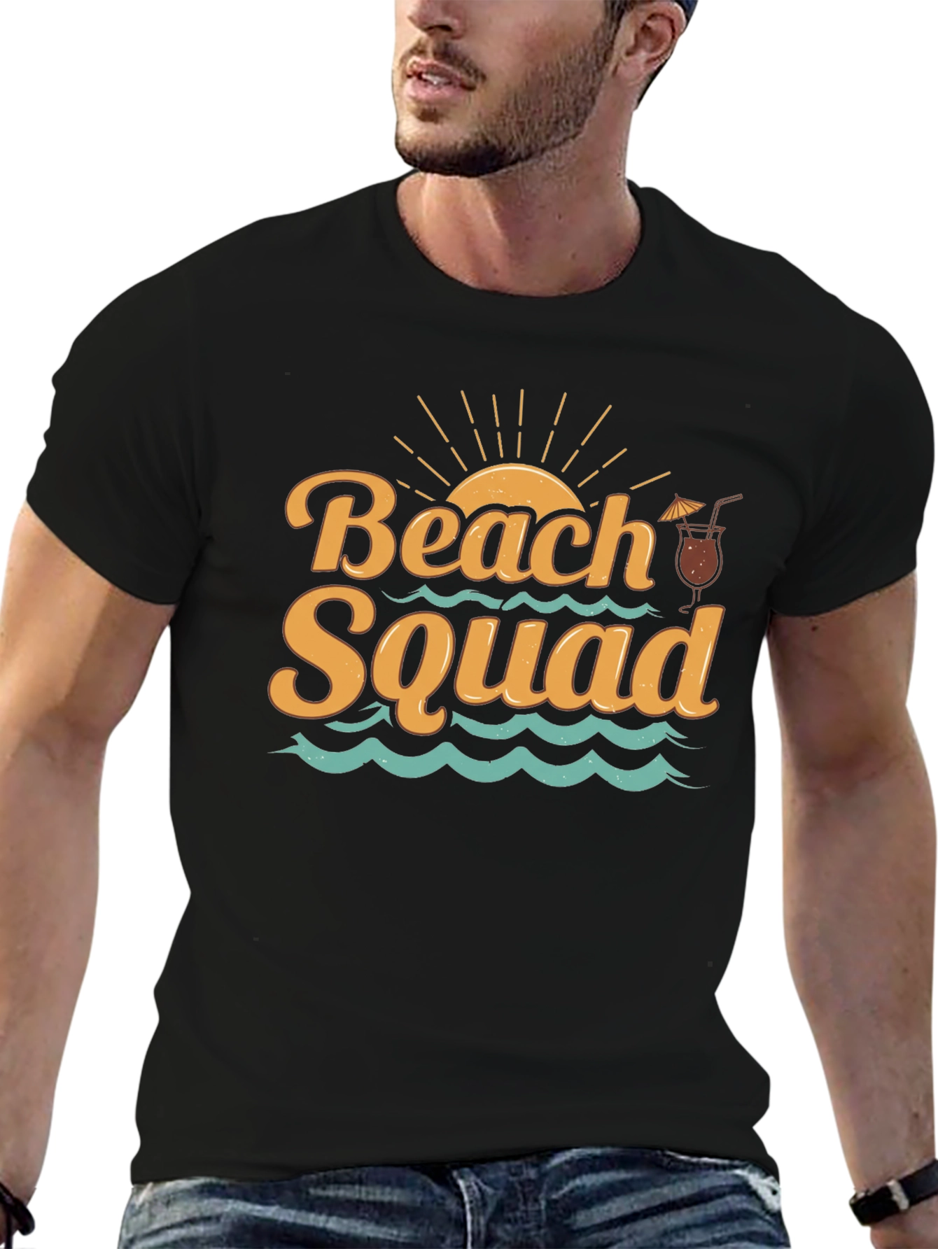Beach Squad Graphic T-Shirt - Summer Vibes!