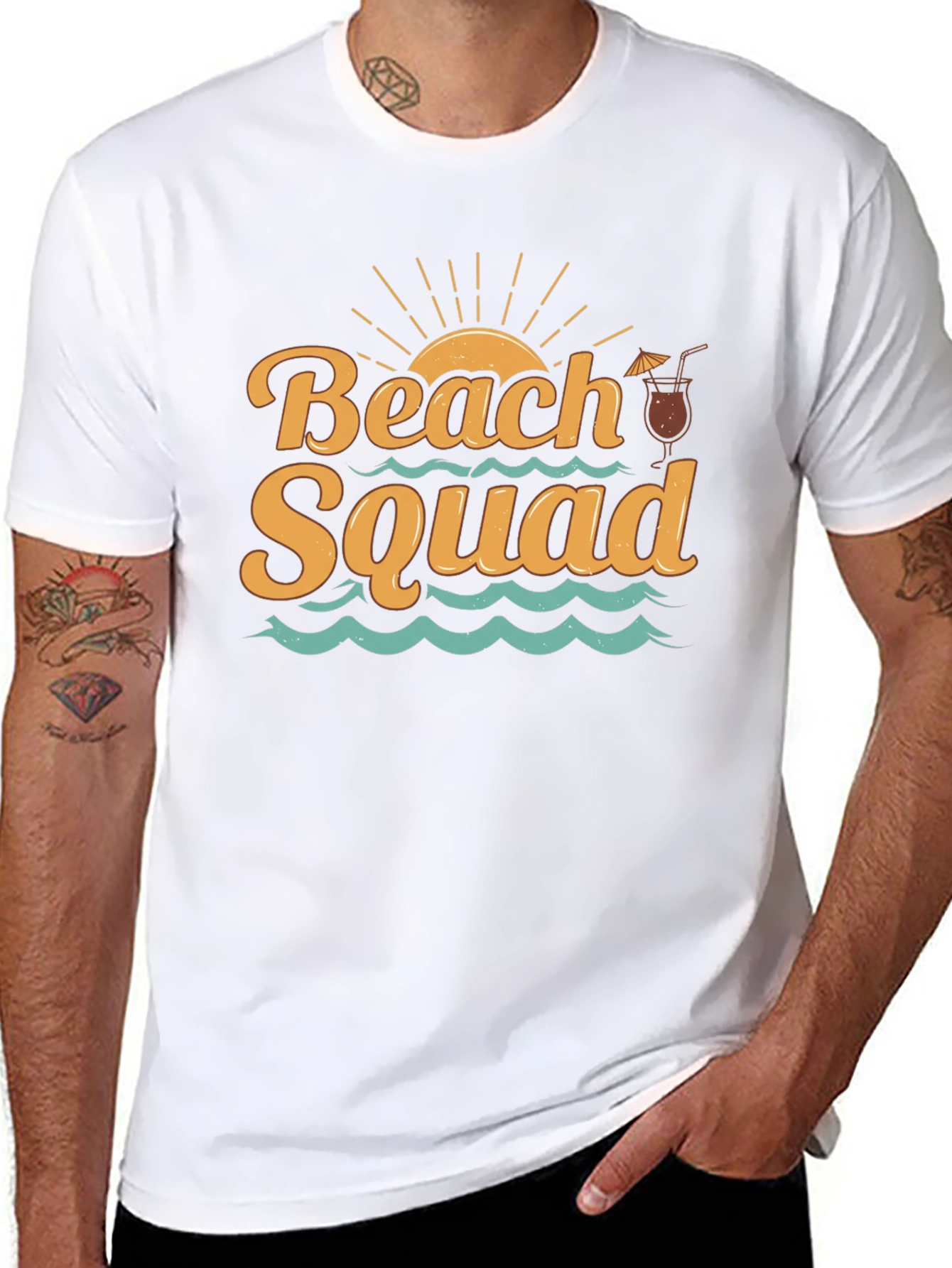 Beach Squad Graphic T-Shirt - Summer Vibes!