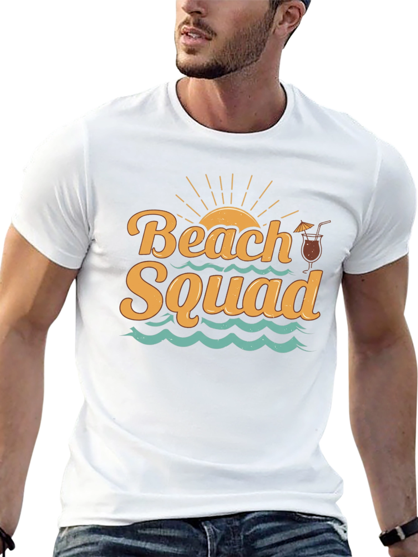 Beach Squad Graphic T-Shirt - Summer Vibes!