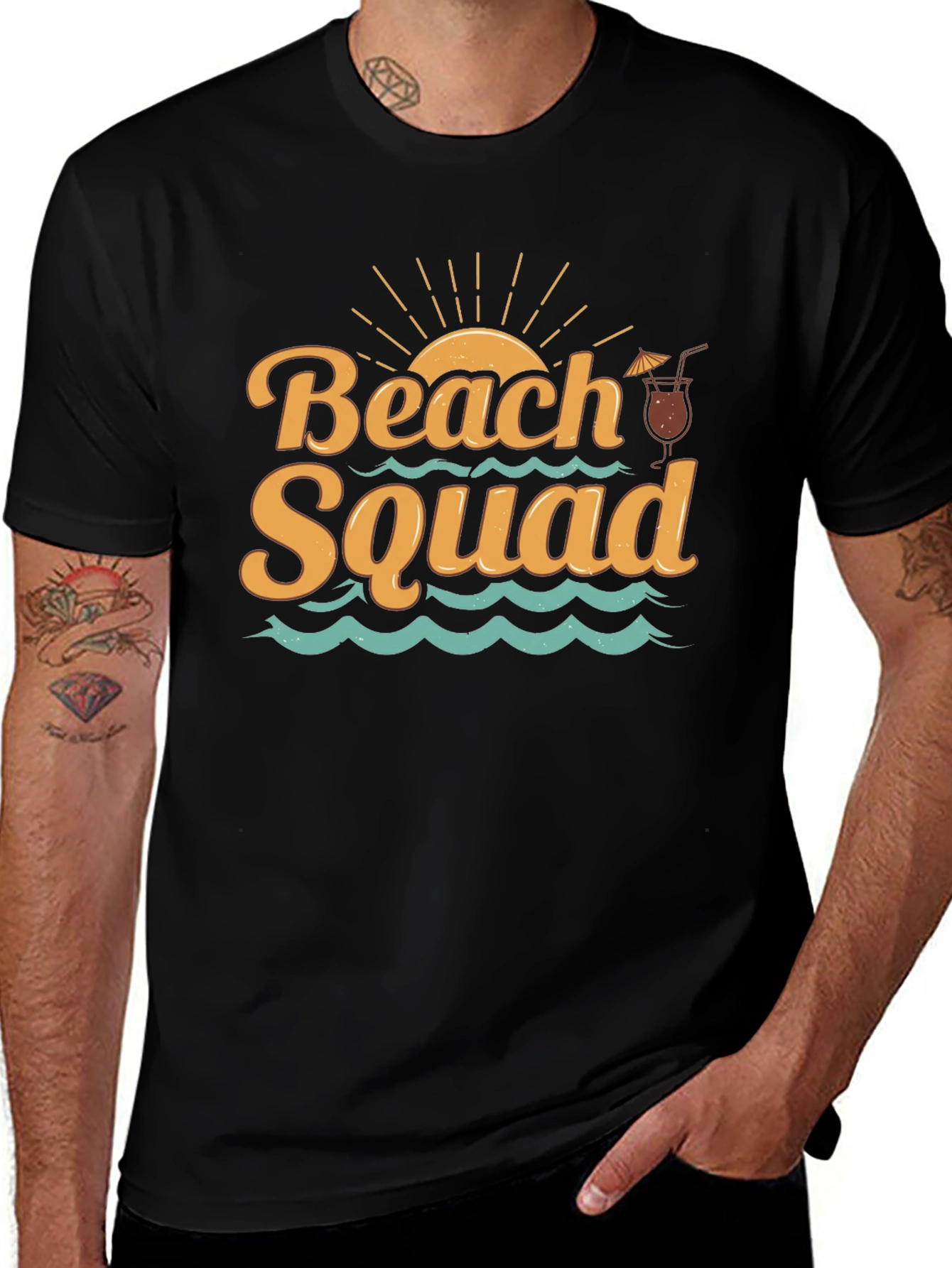 Beach Squad Graphic T-Shirt - Summer Vibes!