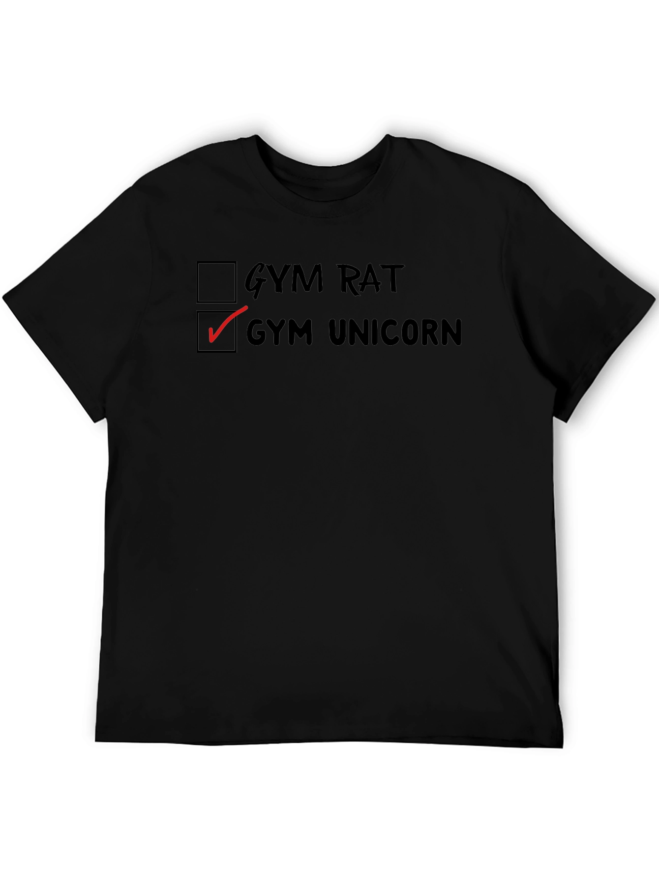 Gym Unicorn Graphic Tee
