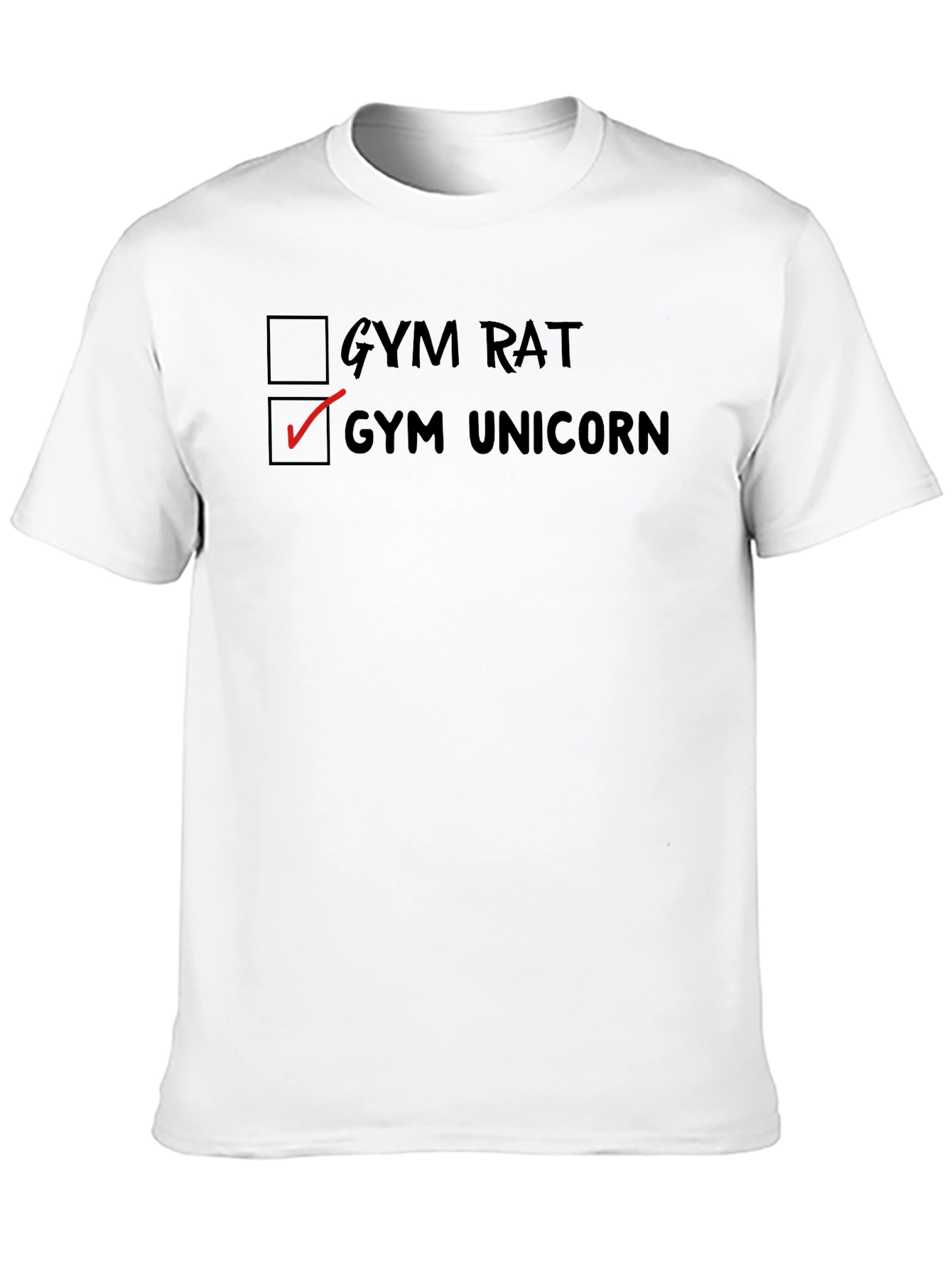 Gym Unicorn Graphic Tee