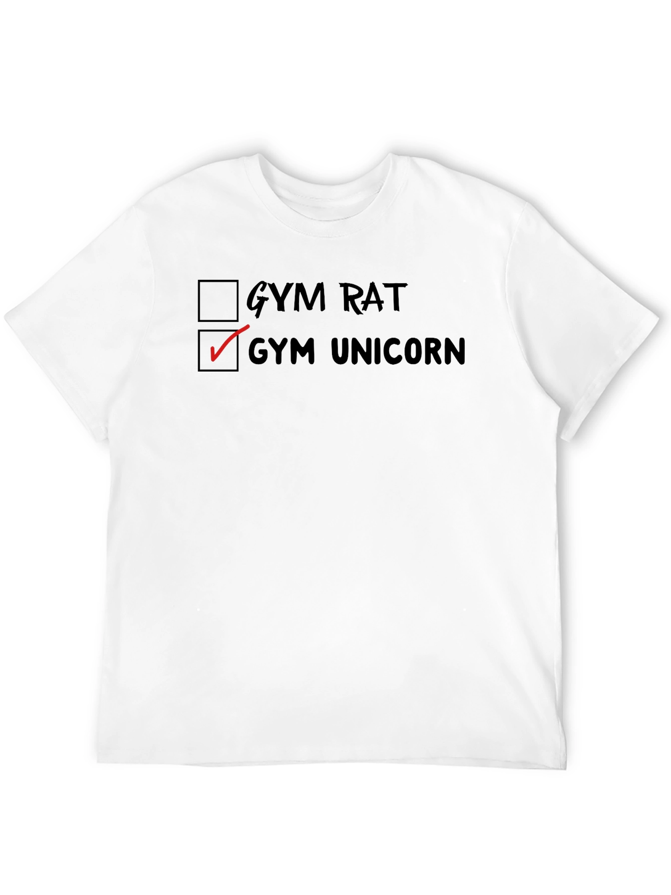 Gym Unicorn Graphic Tee