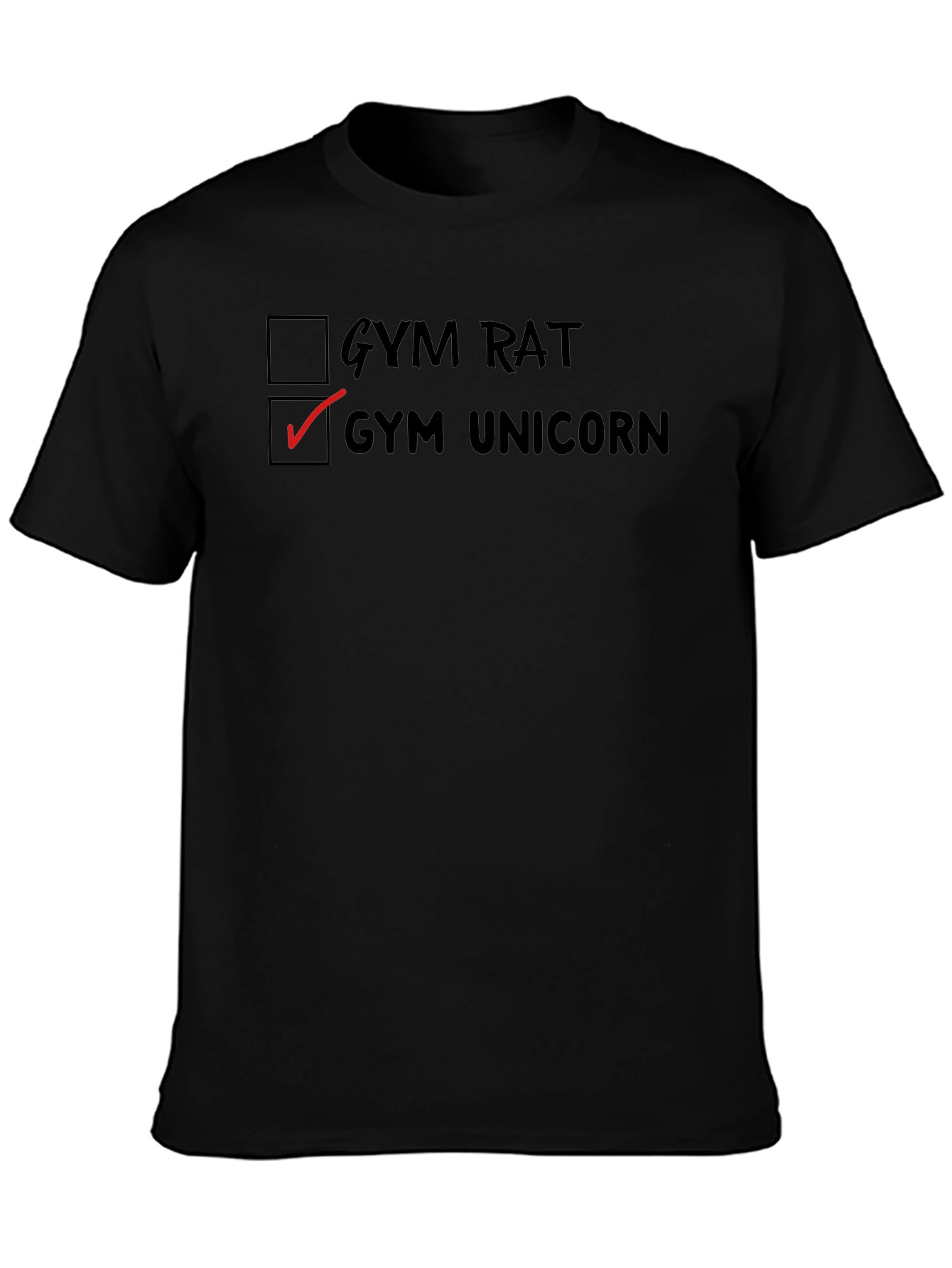 Gym Unicorn Graphic Tee