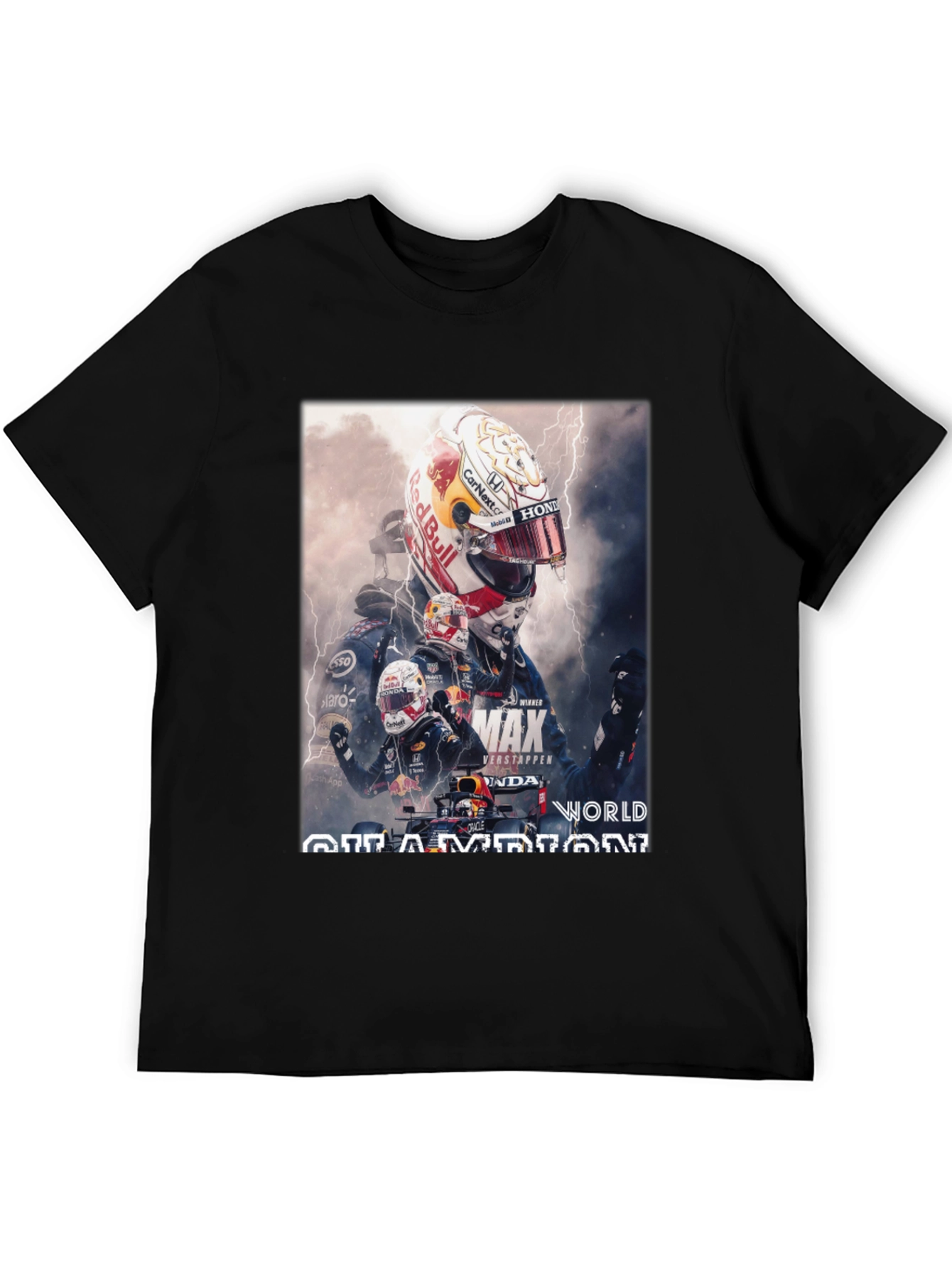 Max Verstappen World Champion Graphic Tee