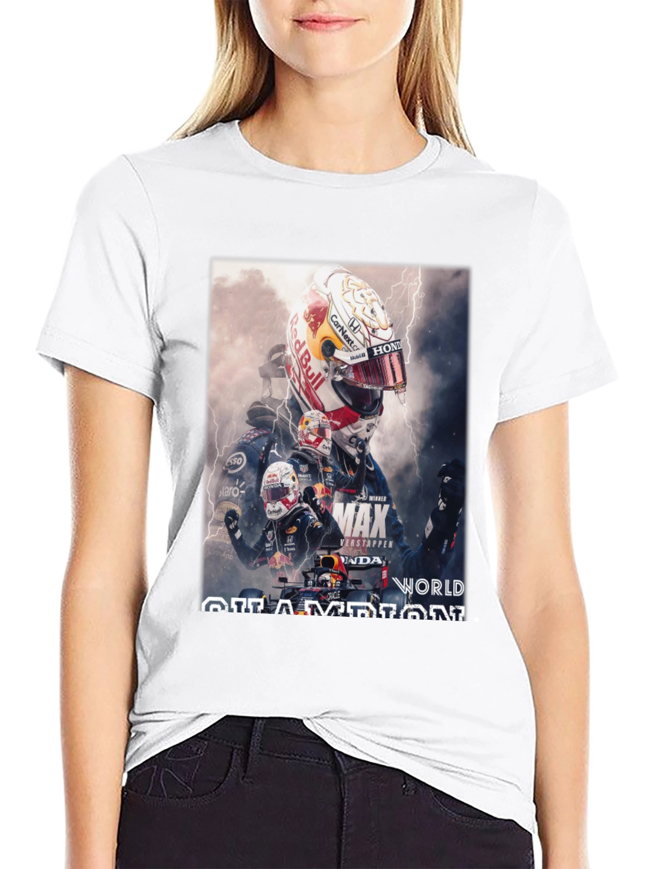 Max Verstappen World Champion Graphic Tee