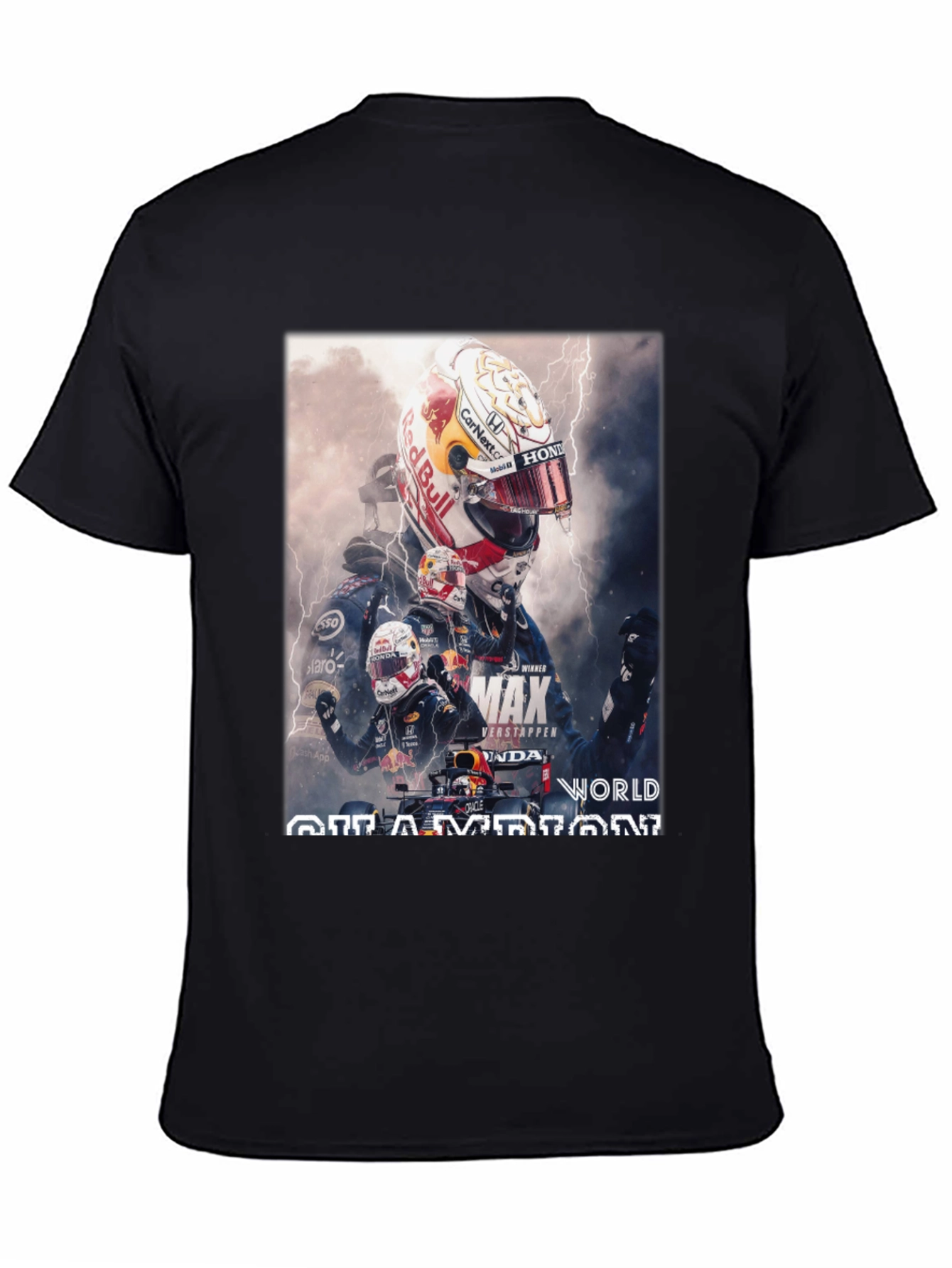 Max Verstappen World Champion Graphic Tee