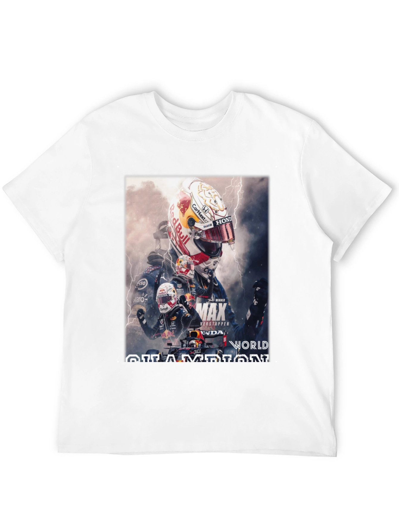 Max Verstappen World Champion Graphic Tee
