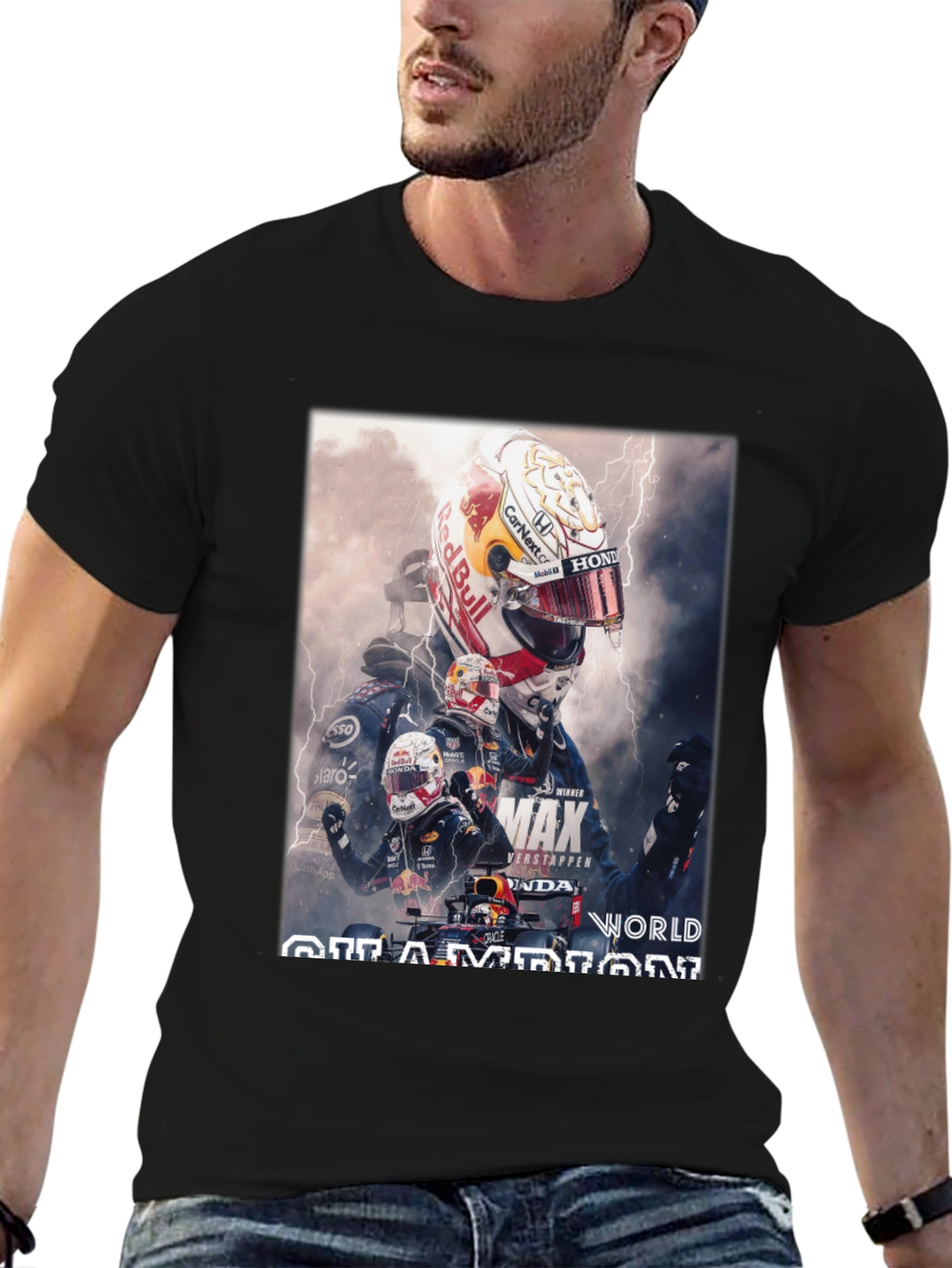 Max Verstappen World Champion Graphic Tee
