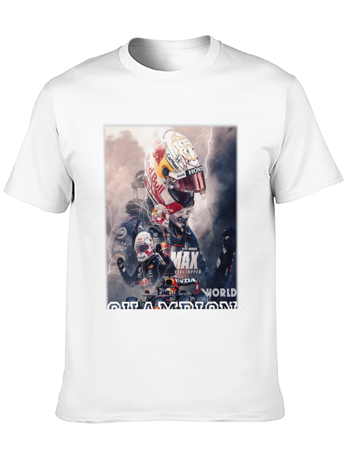 Max Verstappen World Champion Graphic Tee