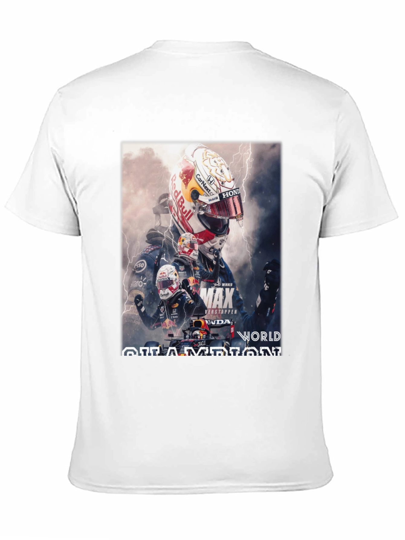 Max Verstappen World Champion Graphic Tee
