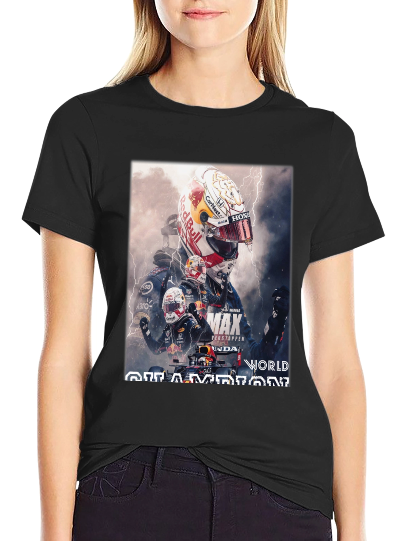 Max Verstappen World Champion Graphic Tee
