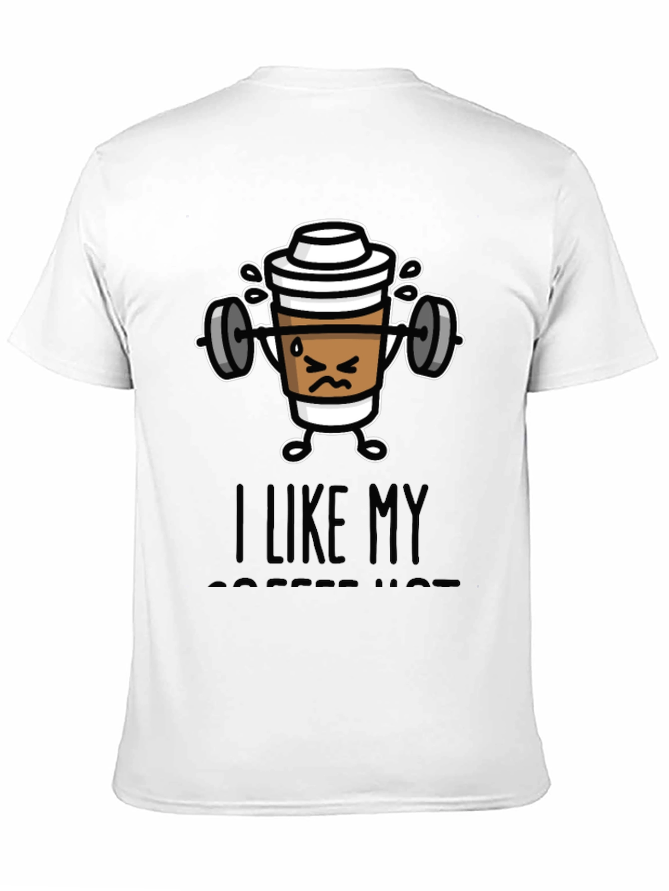 Funny Coffee Workout Graphic T-Shirt