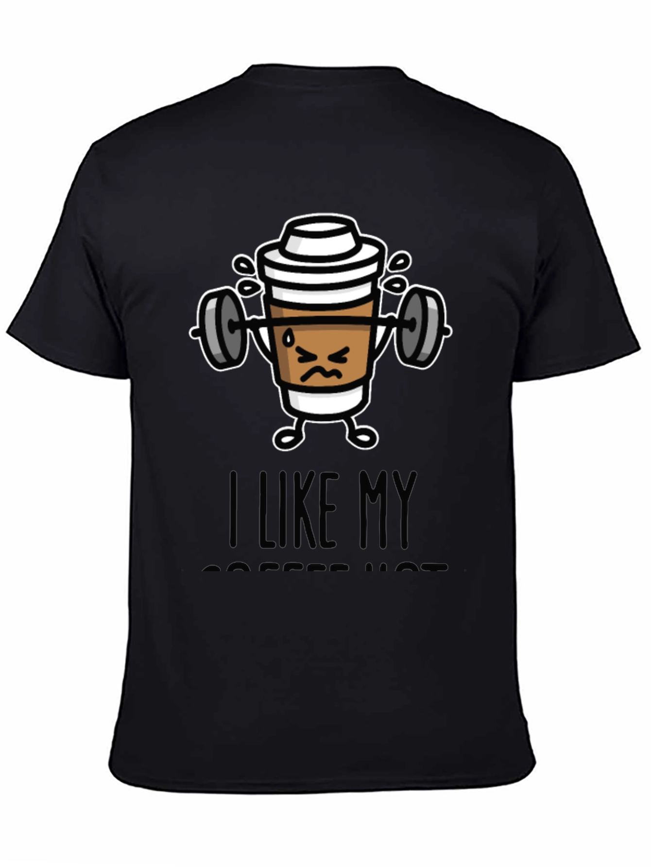 Funny Coffee Workout Graphic T-Shirt