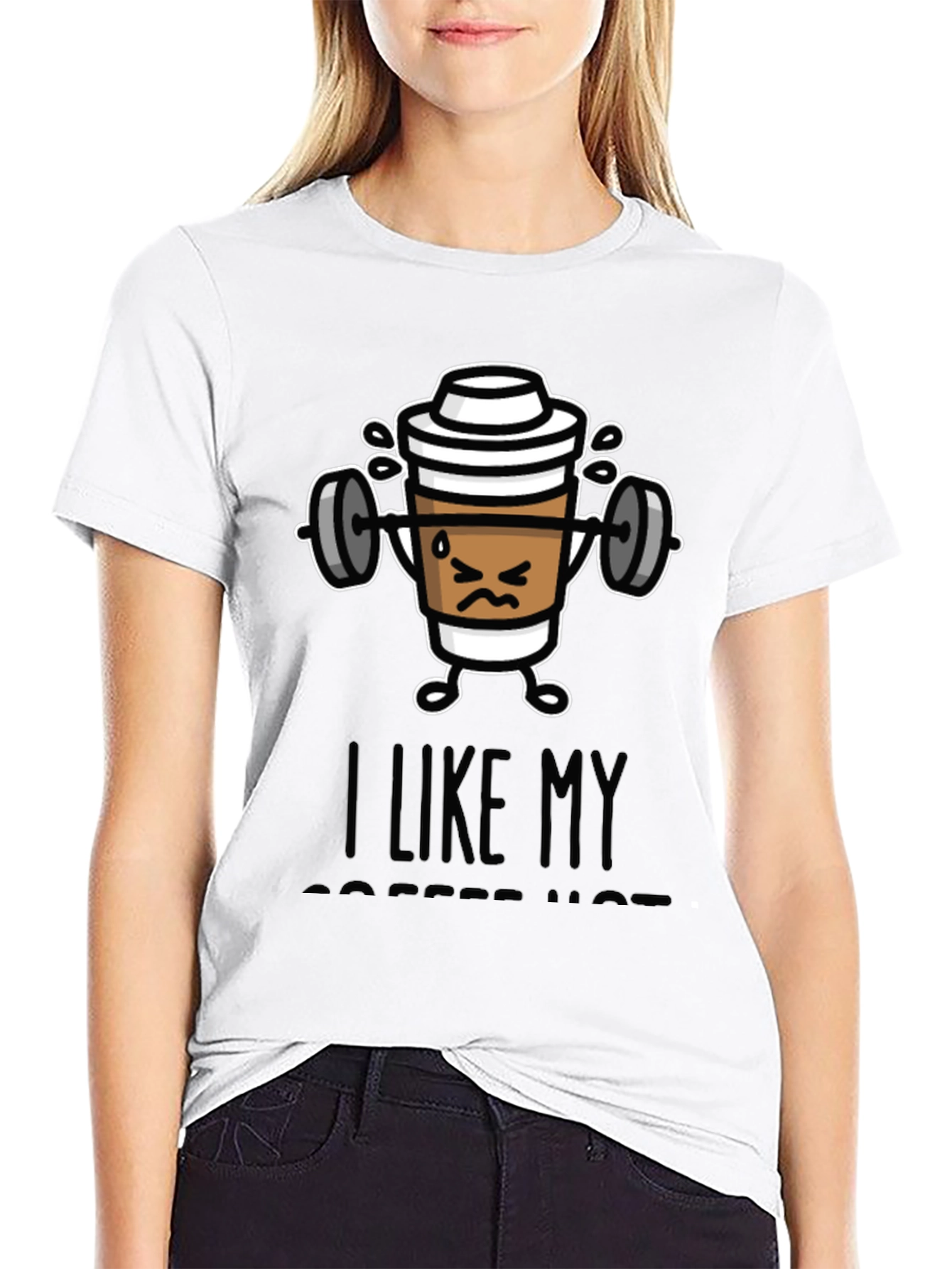 Funny Coffee Workout Graphic T-Shirt