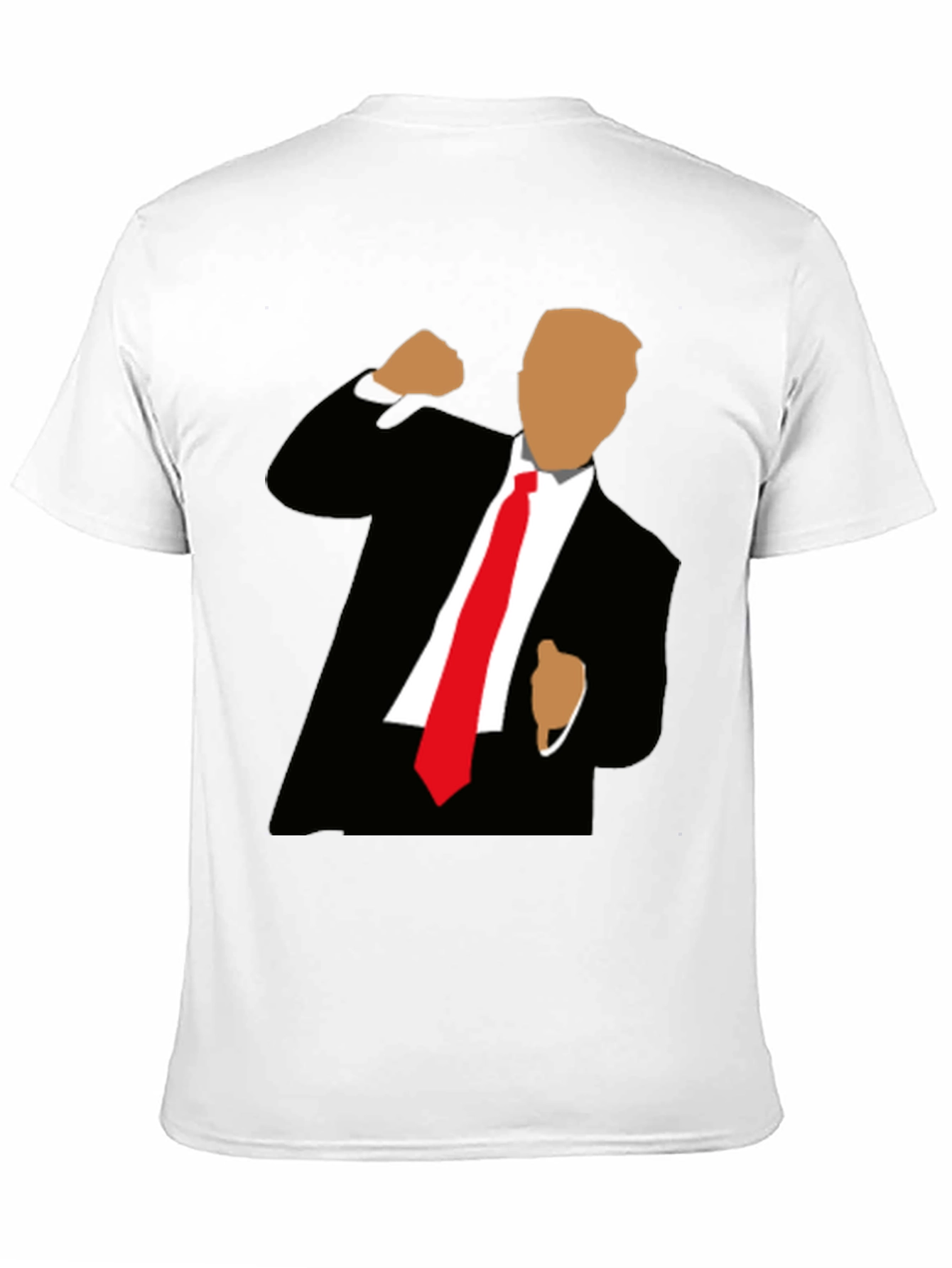 Trump Silhouette Graphic Tee - Black