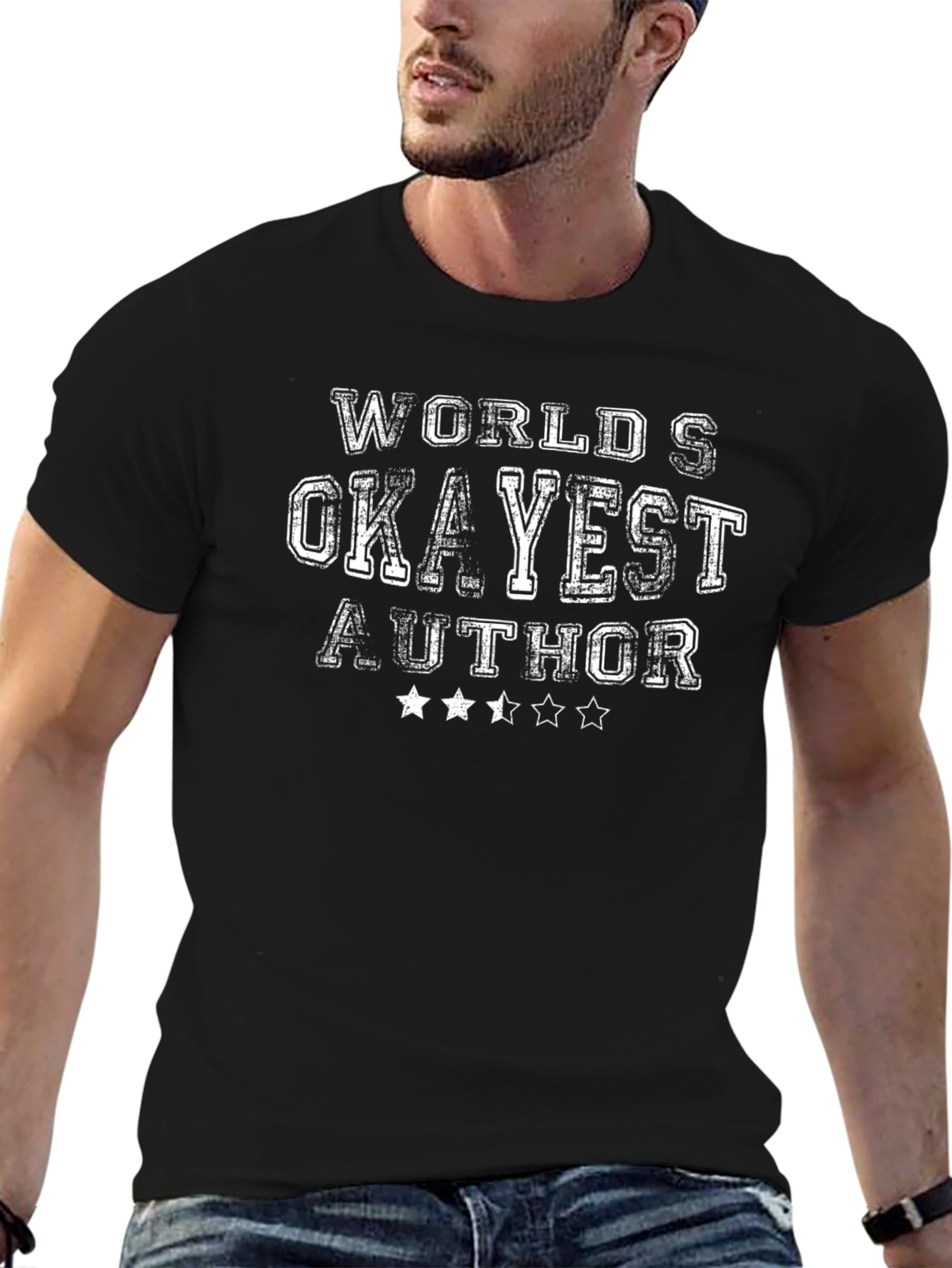 Worlds Okayest Author T-Shirt