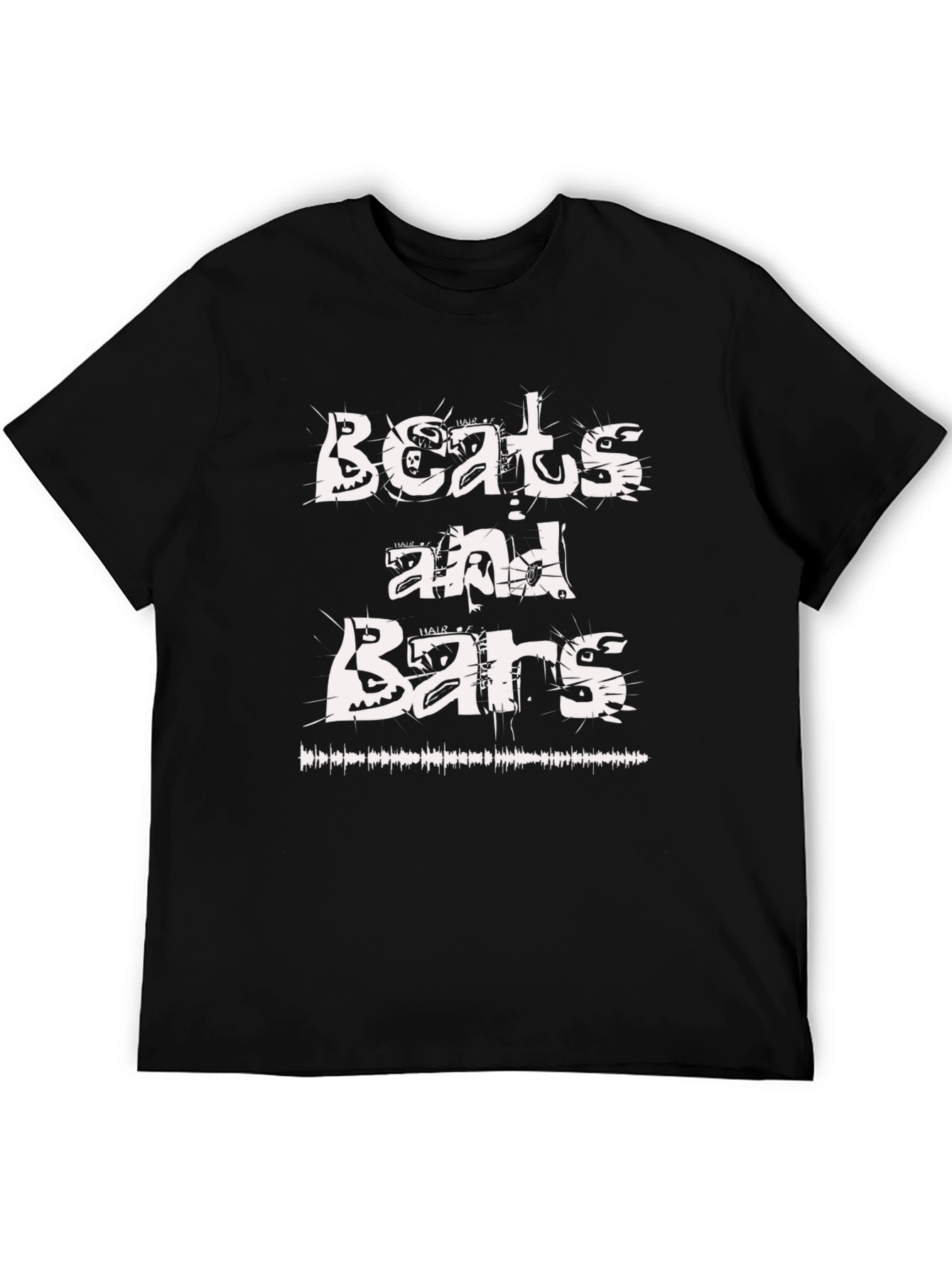 Beats and Bars Graphic T-Shirt - Music Lovers Tee