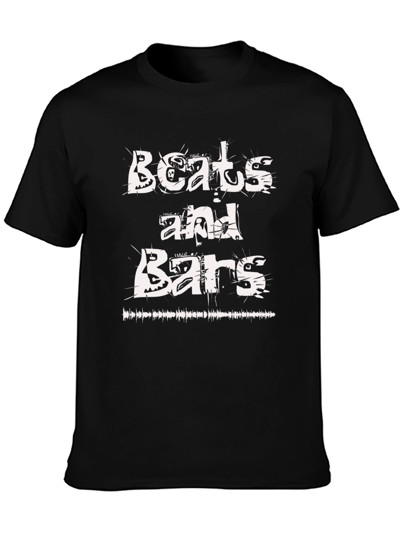 Beats and Bars Graphic T-Shirt - Music Lovers Tee