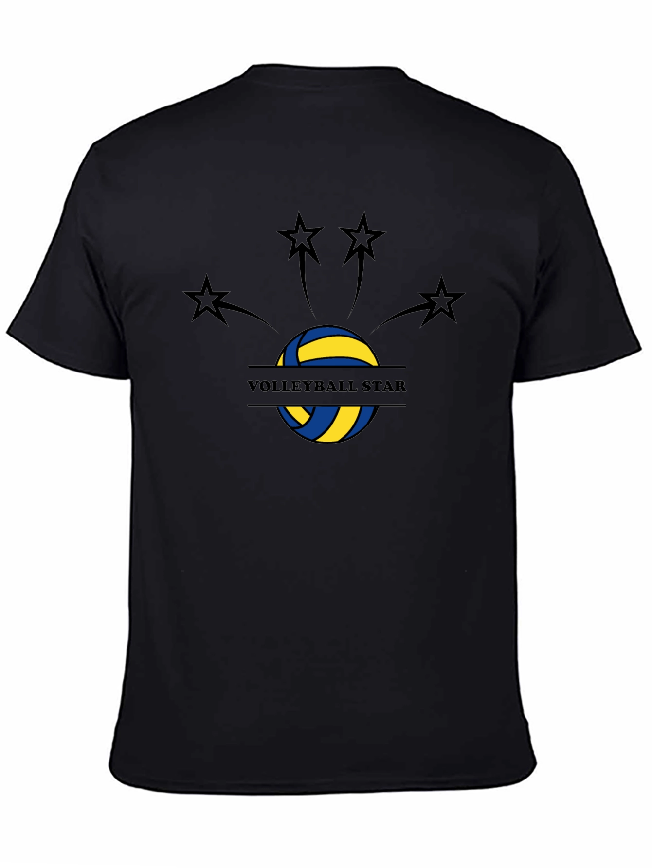 Volleyball Star Graphic T-Shirt