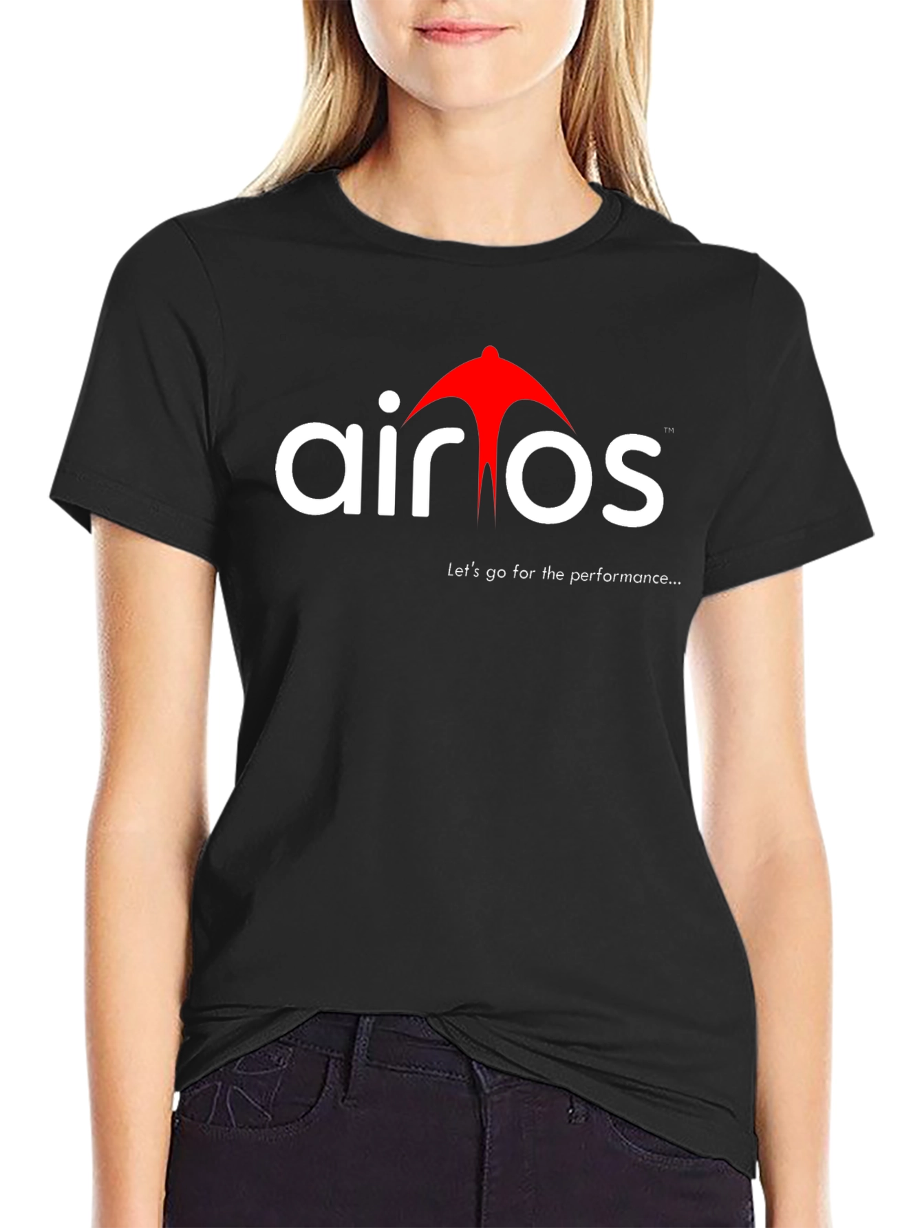 Airos Performance T-Shirt - Black Cotton