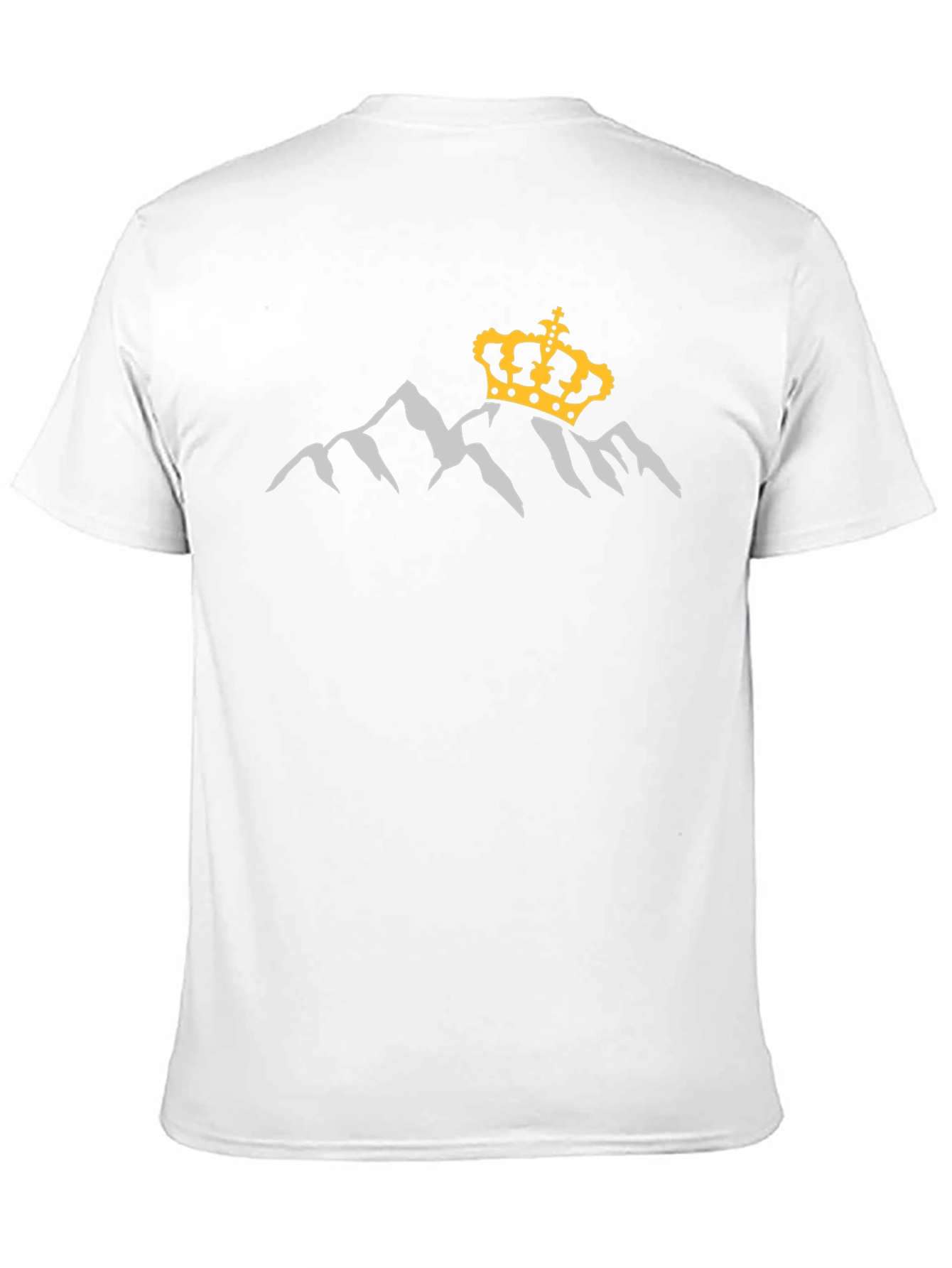Crowned Mountain Tee - Stylish Graphic Print Shirt
