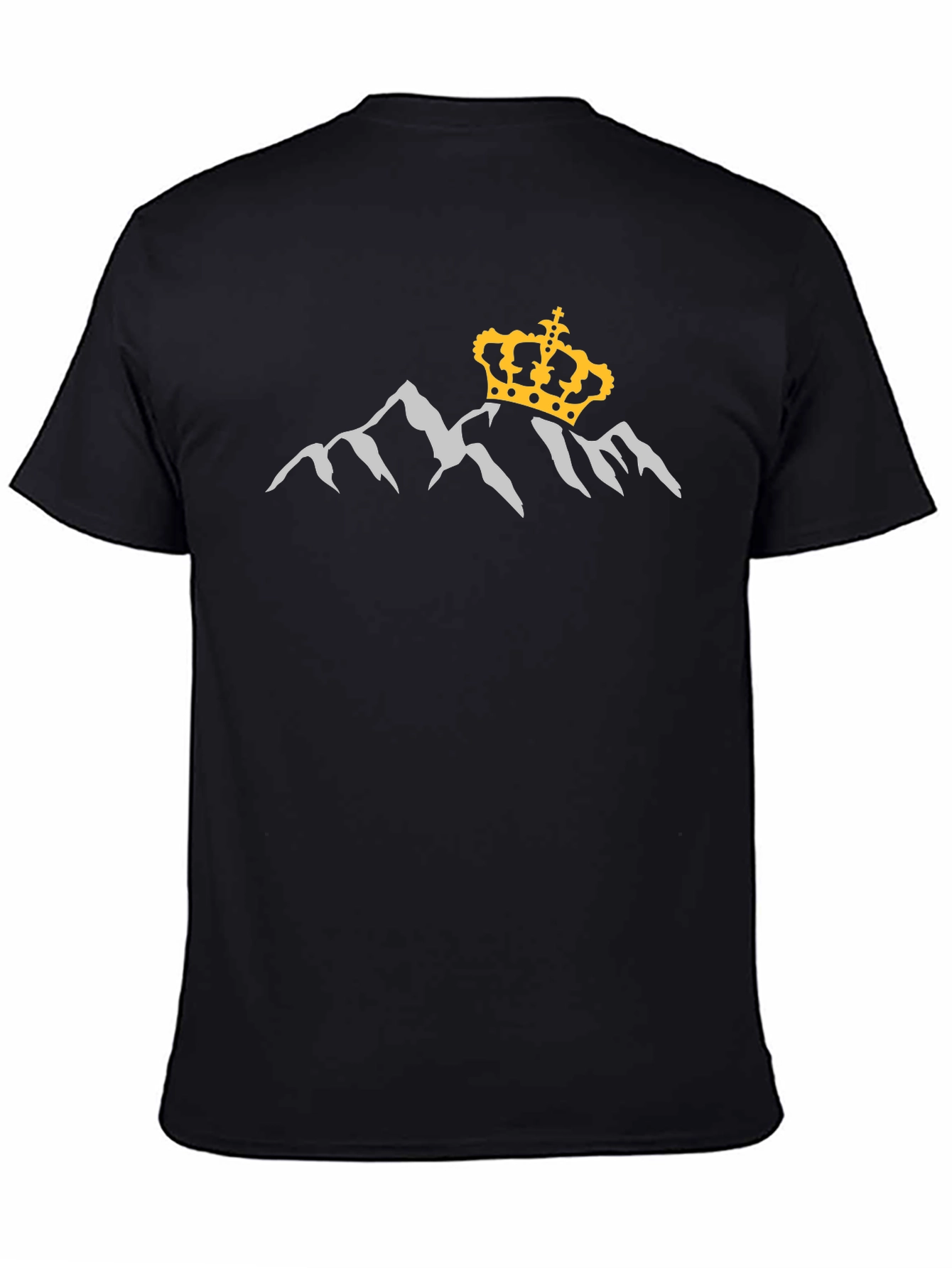 Crowned Mountain Tee - Stylish Graphic Print Shirt