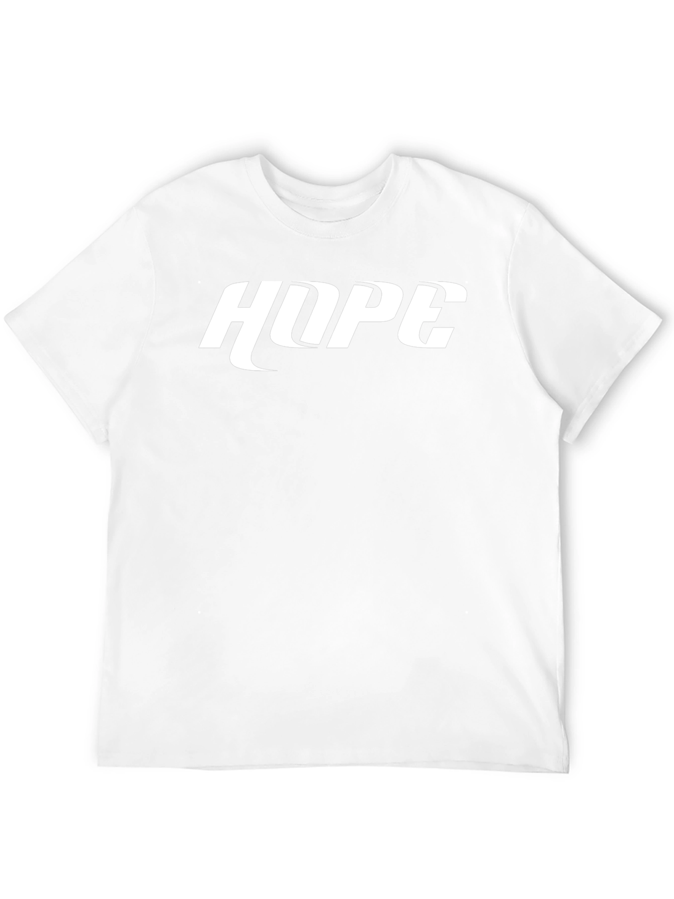 HOPE Graphic Print Black T-Shirt - Casual Style