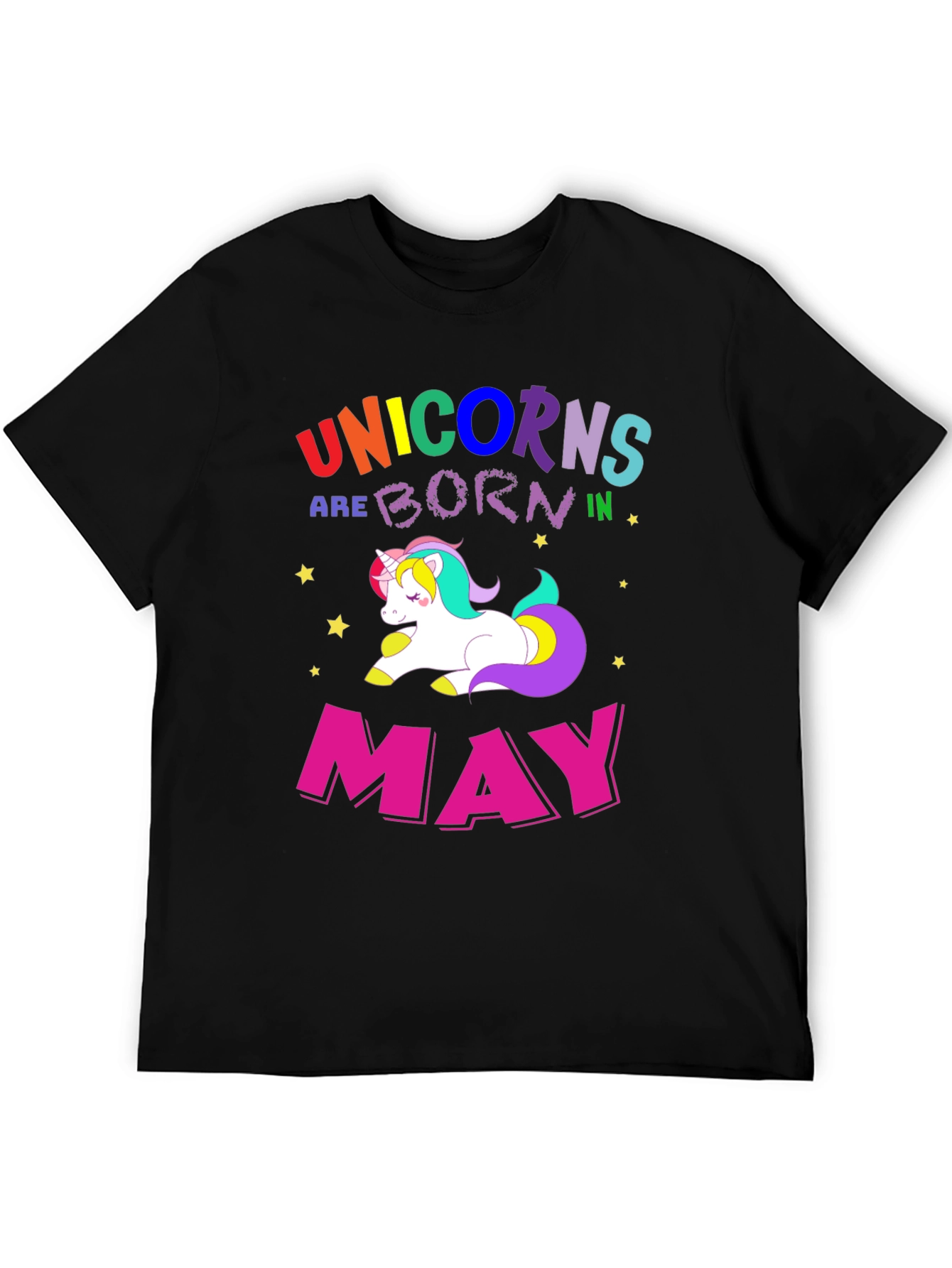 Unicorns Born in May T-Shirt