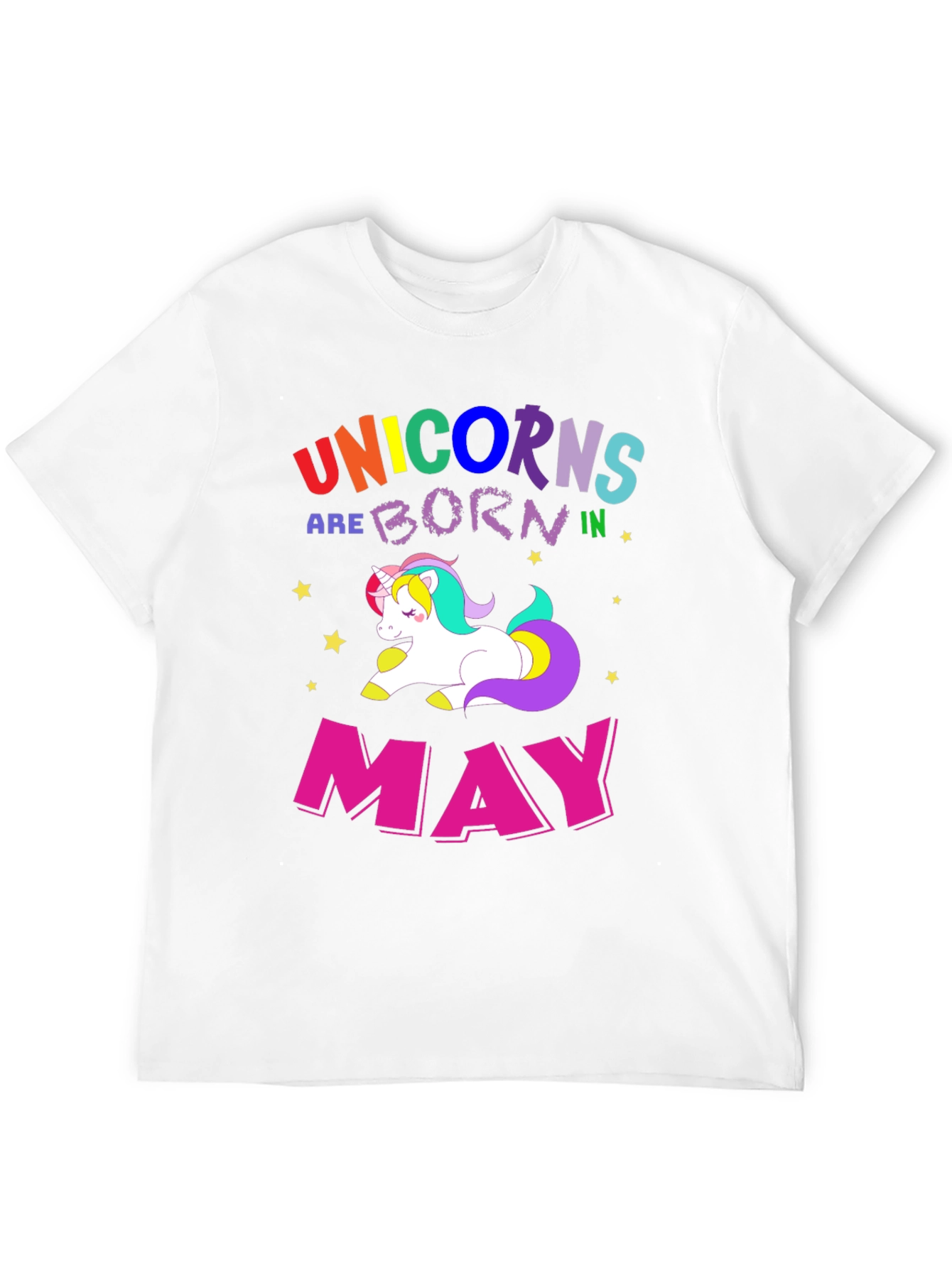 Unicorns Born in May T-Shirt
