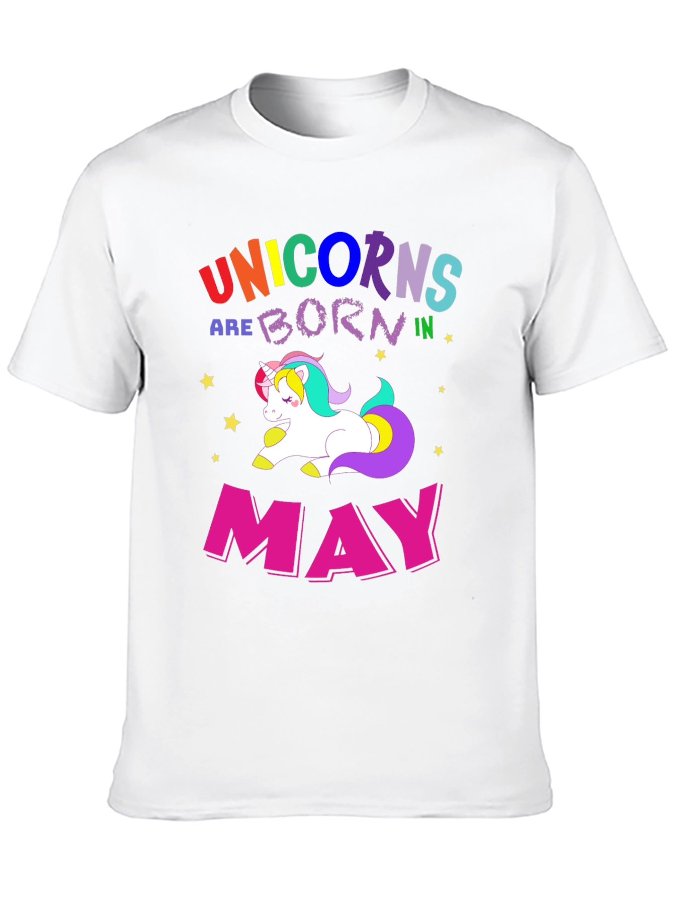 Unicorns Born in May T-Shirt