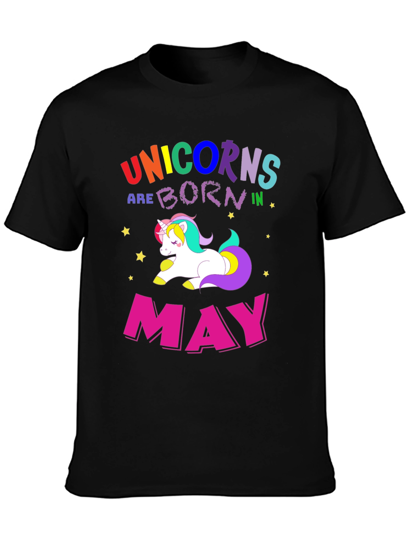 Unicorns Born in May T-Shirt